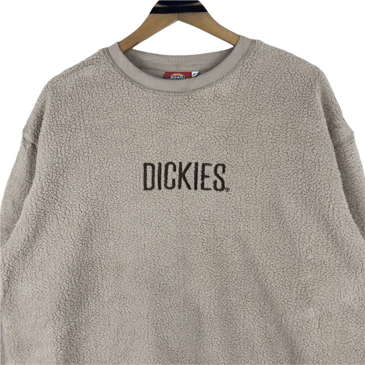 Dickies Dickies Crewneck Fleece Sweater Spell Out Embroidery Size US XL / EU 56 / 4 - 7 Thumbnail