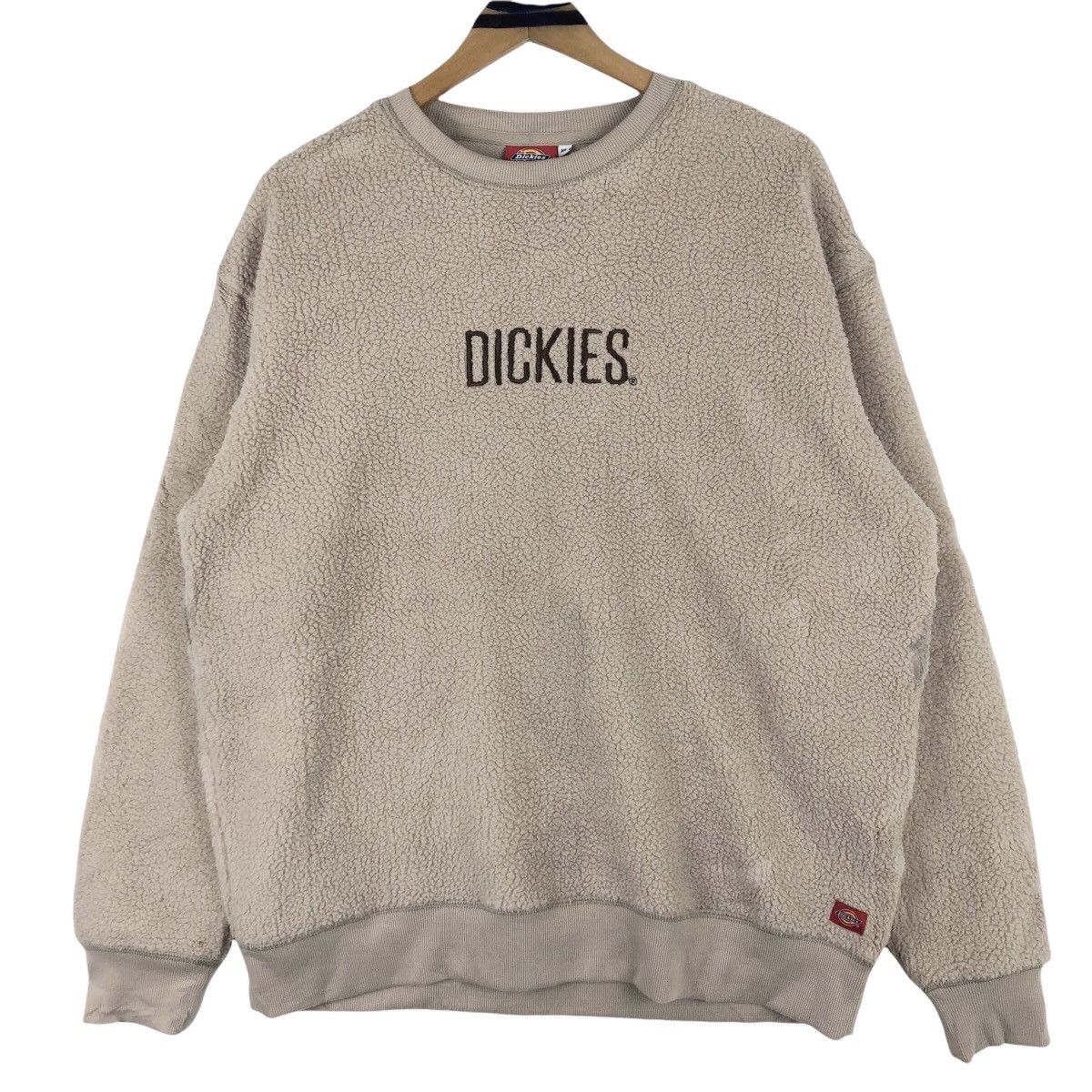 Dickies Dickies Crewneck Fleece Sweater Spell Out Embroidery Size US XL / EU 56 / 4 - 1 Thumbnail