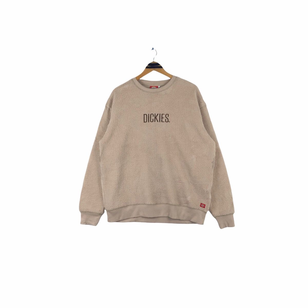 Dickies Dickies Crewneck Fleece Sweater Spell Out Embroidery Size US XL / EU 56 / 4 - 2 Thumbnail