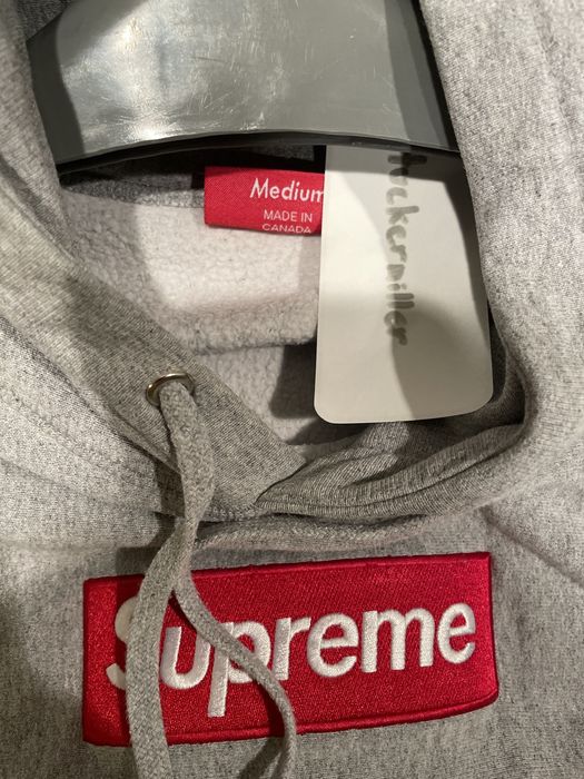 Supreme box best sale logo grailed