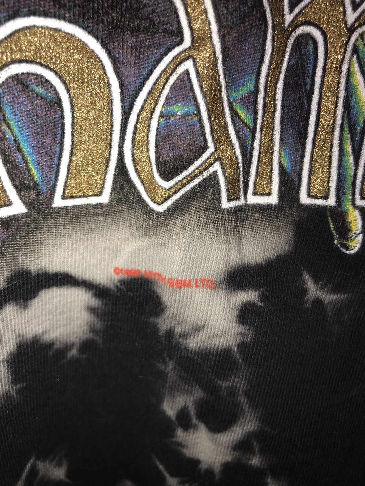 Band Tees × Vintage Vintage Led Zeppelin Big Print Hammers of God Band Tee Shirt Size US XL / EU 56 / 4 - 4 Thumbnail