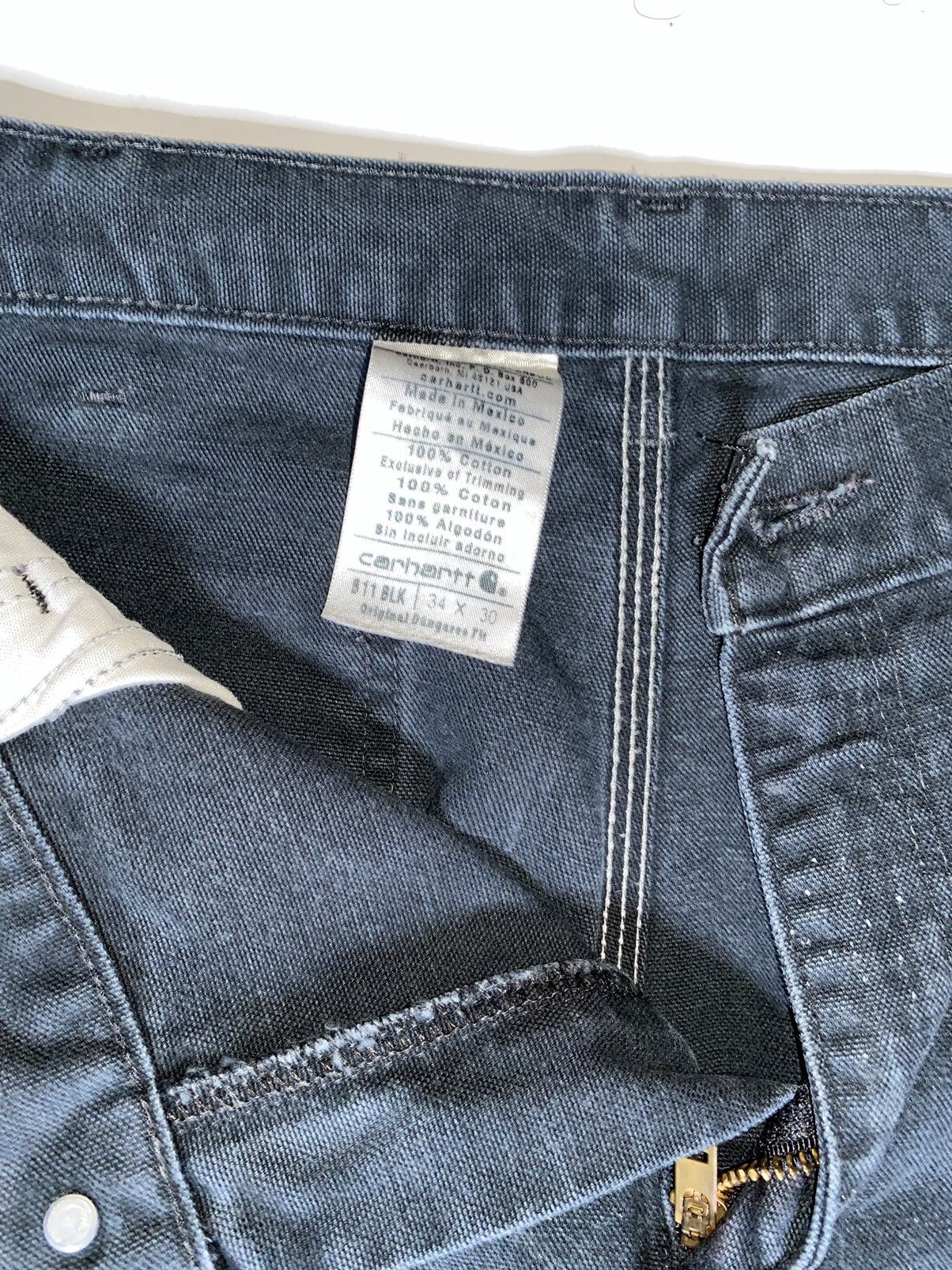 Carhartt × Vintage Carhartt Paint Splatter Carpenter Work Pants Size US 34 / EU 50 - 6 Thumbnail