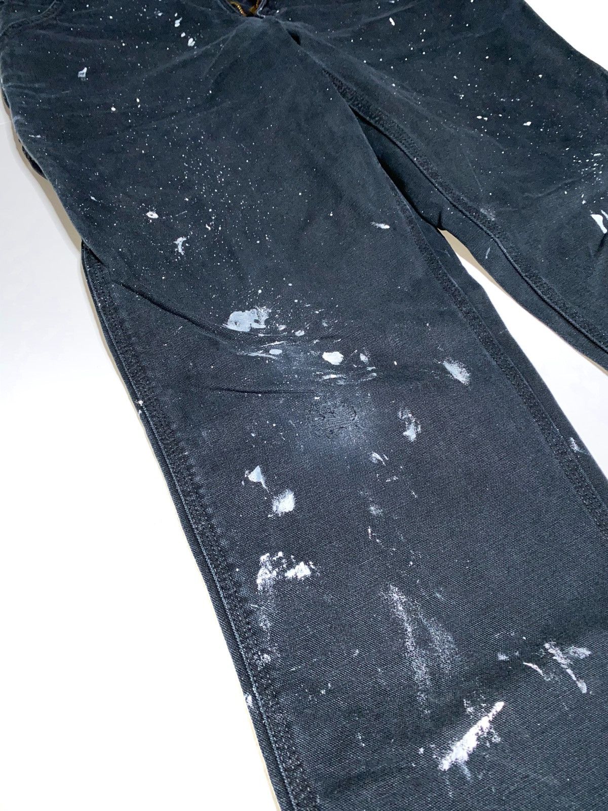 Carhartt × Vintage Carhartt Paint Splatter Carpenter Work Pants Size US 34 / EU 50 - 4 Thumbnail