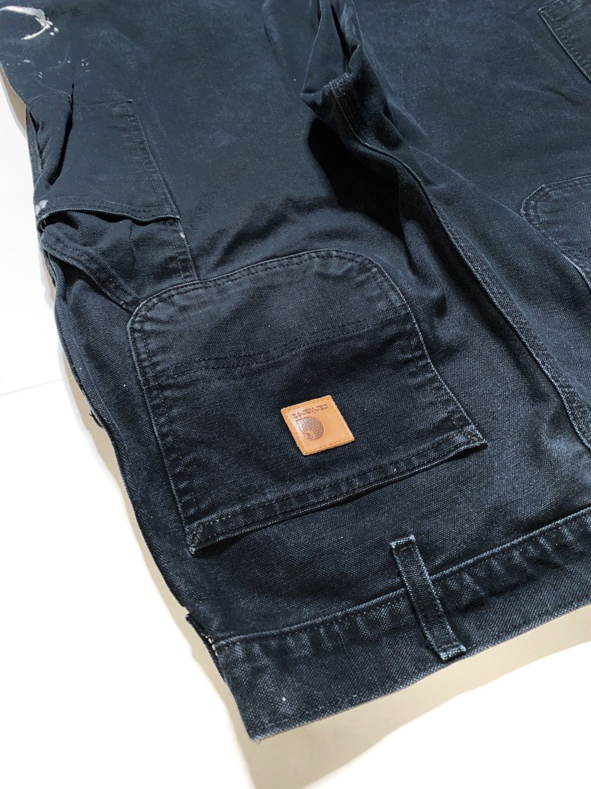 Carhartt × Vintage Carhartt Paint Splatter Carpenter Work Pants Size US 34 / EU 50 - 5 Thumbnail