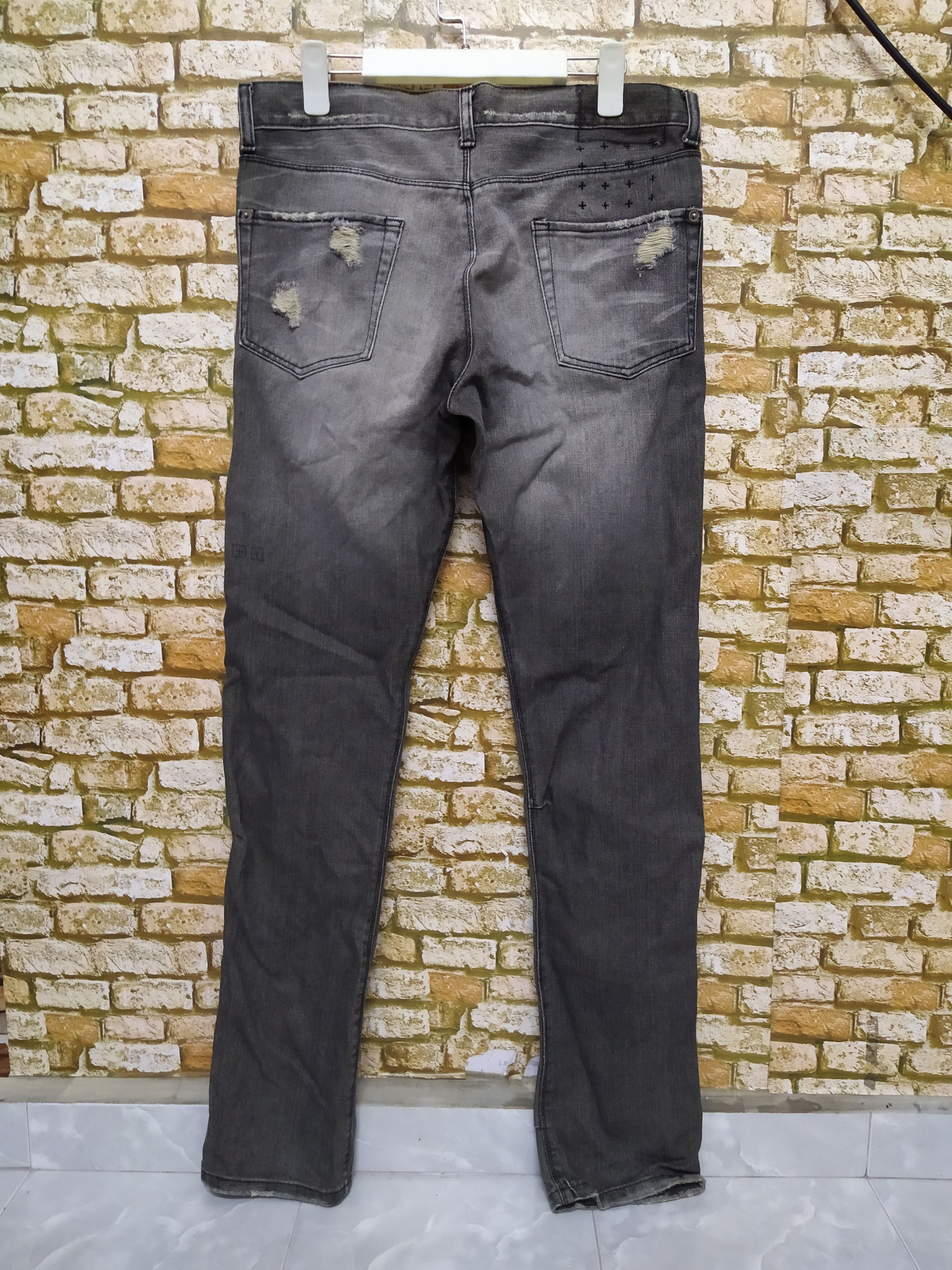 Ksubi KSUBI TRAVIS SCOTT DENIM AUSTRALIA DOLLAR SIGN (B789) Size US 34 / EU 50 - 1 Thumbnail