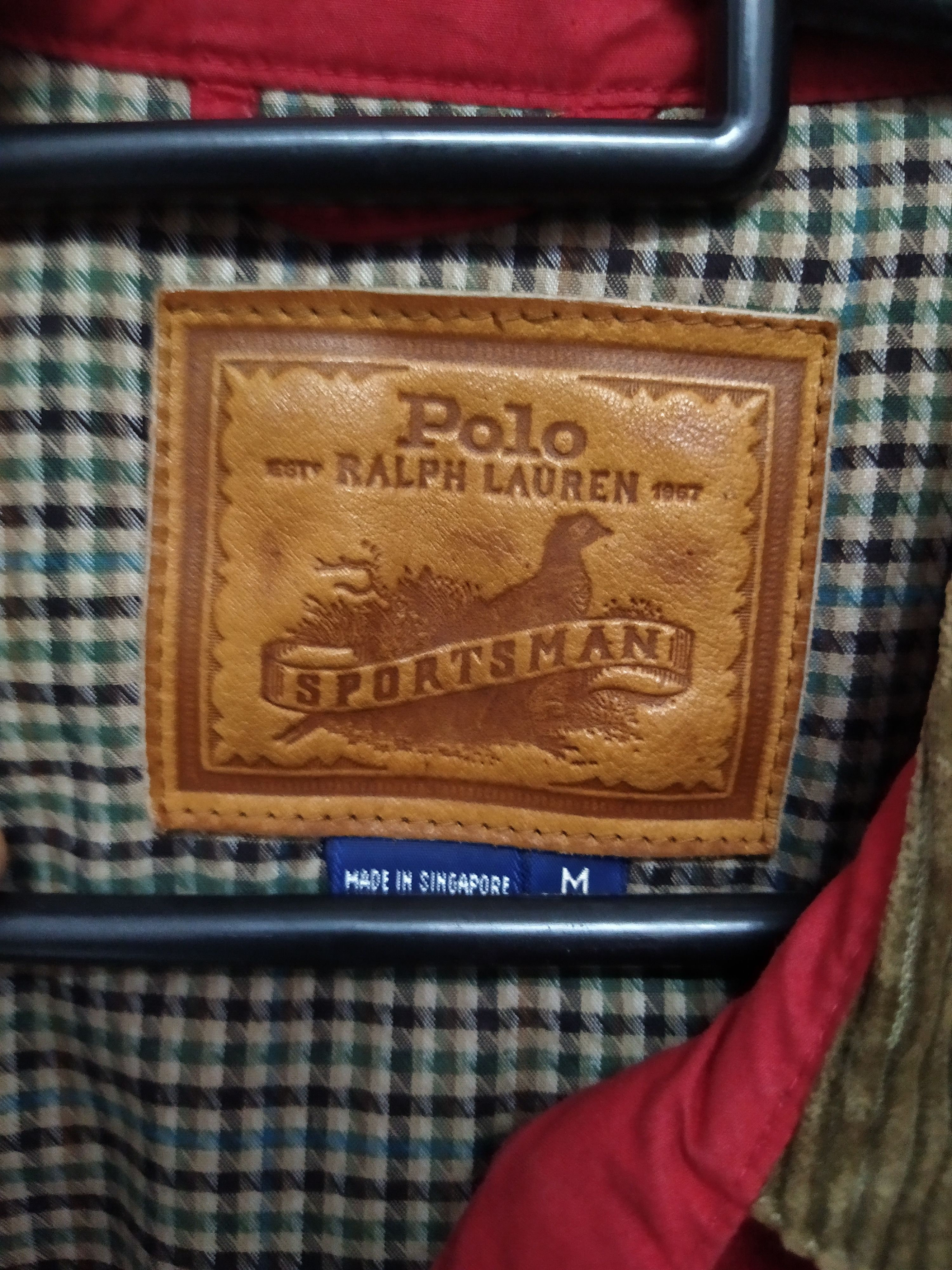 Polo Ralph Lauren 90s POLO SPORTSMAN RALPH LAUREN HUNTING JACKET (B733) Size US M / EU 48-50 / 2 - 4 Thumbnail