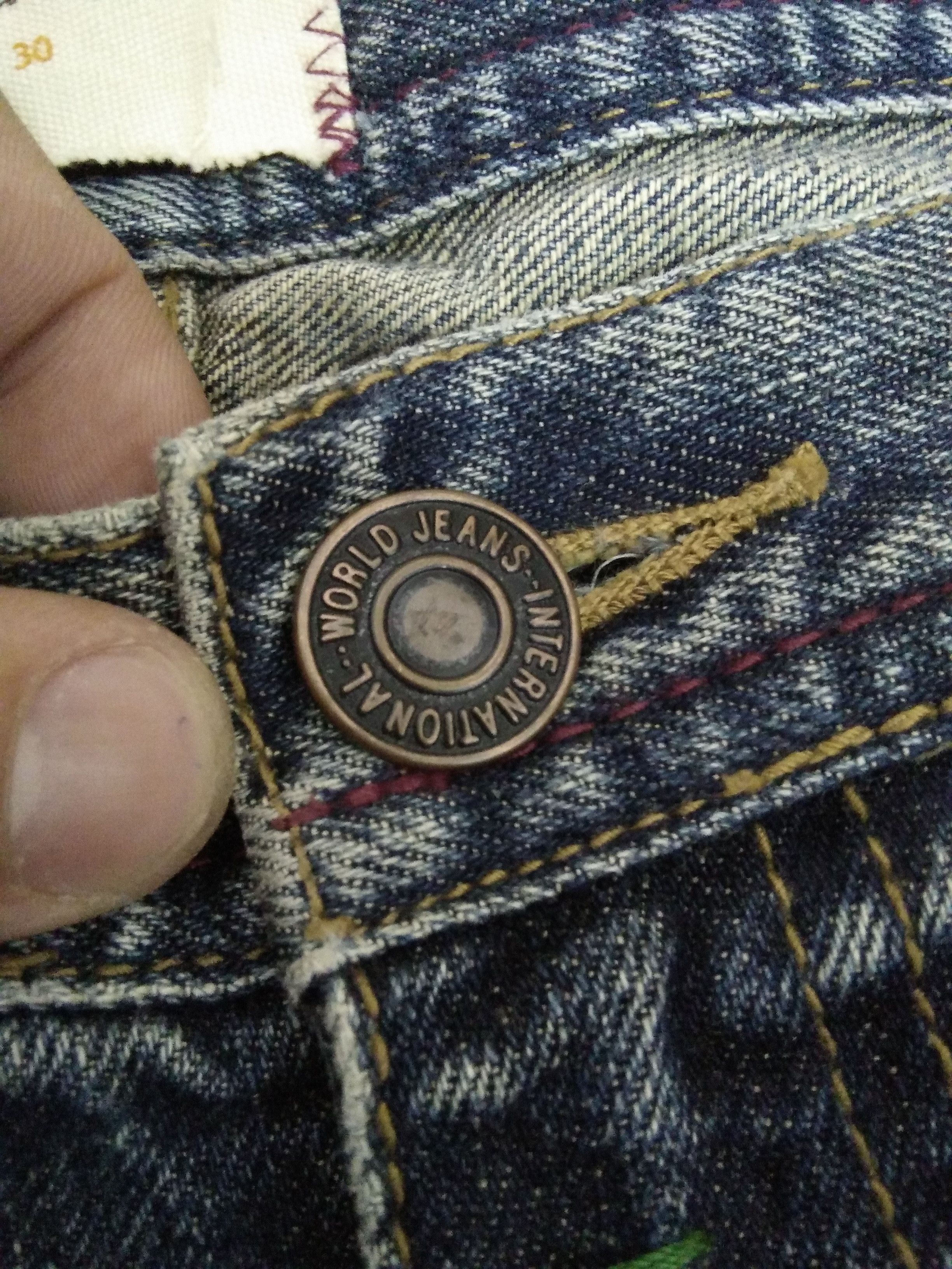 Japanese Brand × Seditionaries a:r] BORO PATCHWORK DISTRESSED DENIM BONDAGE (A769) Size US 34 / EU 50 - 8 Thumbnail