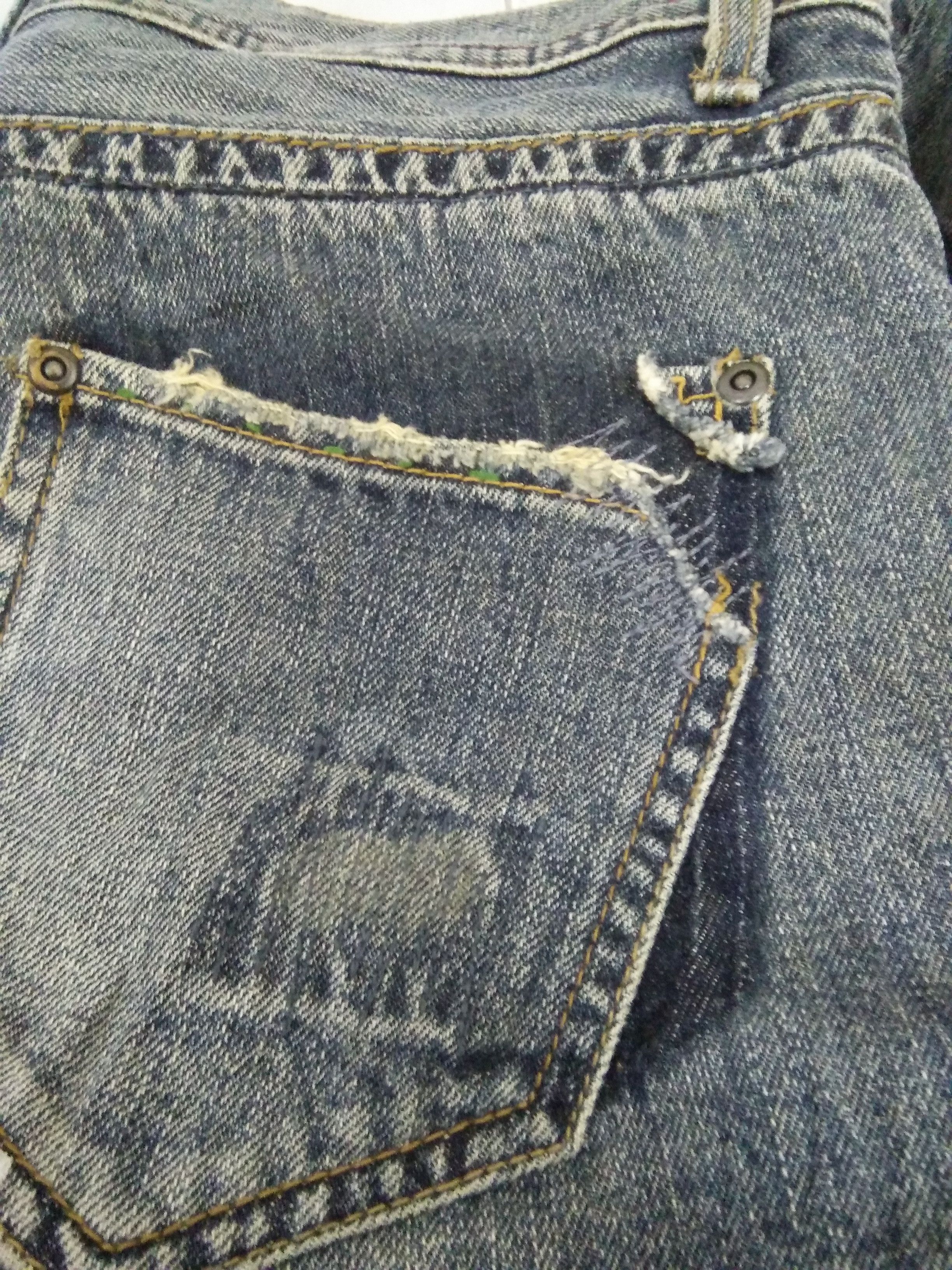 Japanese Brand × Seditionaries a:r] BORO PATCHWORK DISTRESSED DENIM BONDAGE (A769) Size US 34 / EU 50 - 18 Thumbnail