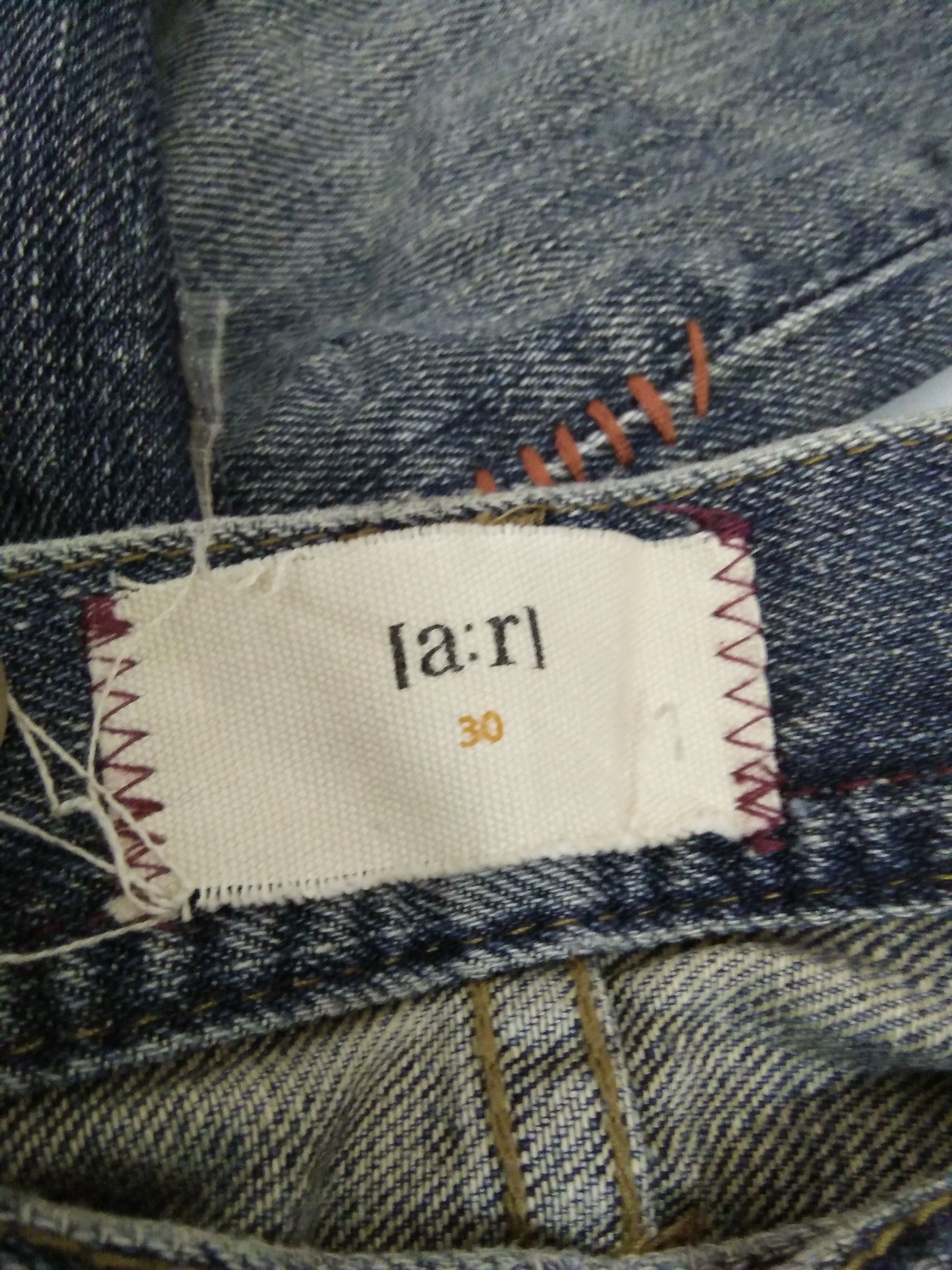 Japanese Brand × Seditionaries a:r] BORO PATCHWORK DISTRESSED DENIM BONDAGE (A769) Size US 34 / EU 50 - 7 Thumbnail