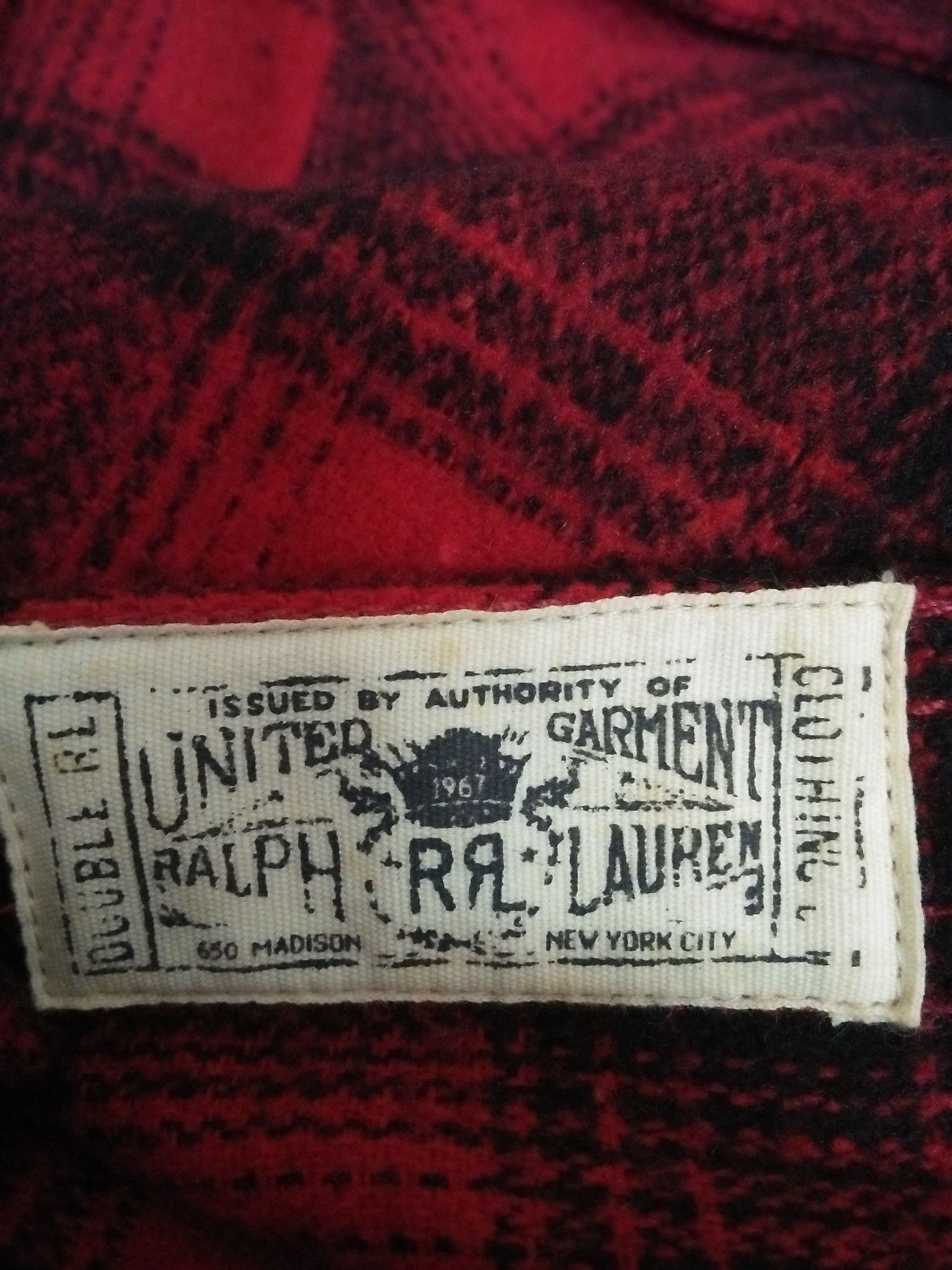 RRL Ralph Lauren RRL POLO RALPH LAUREN FLANNEL (A871) Size US S / EU 44-46 / 1 - 5 Thumbnail