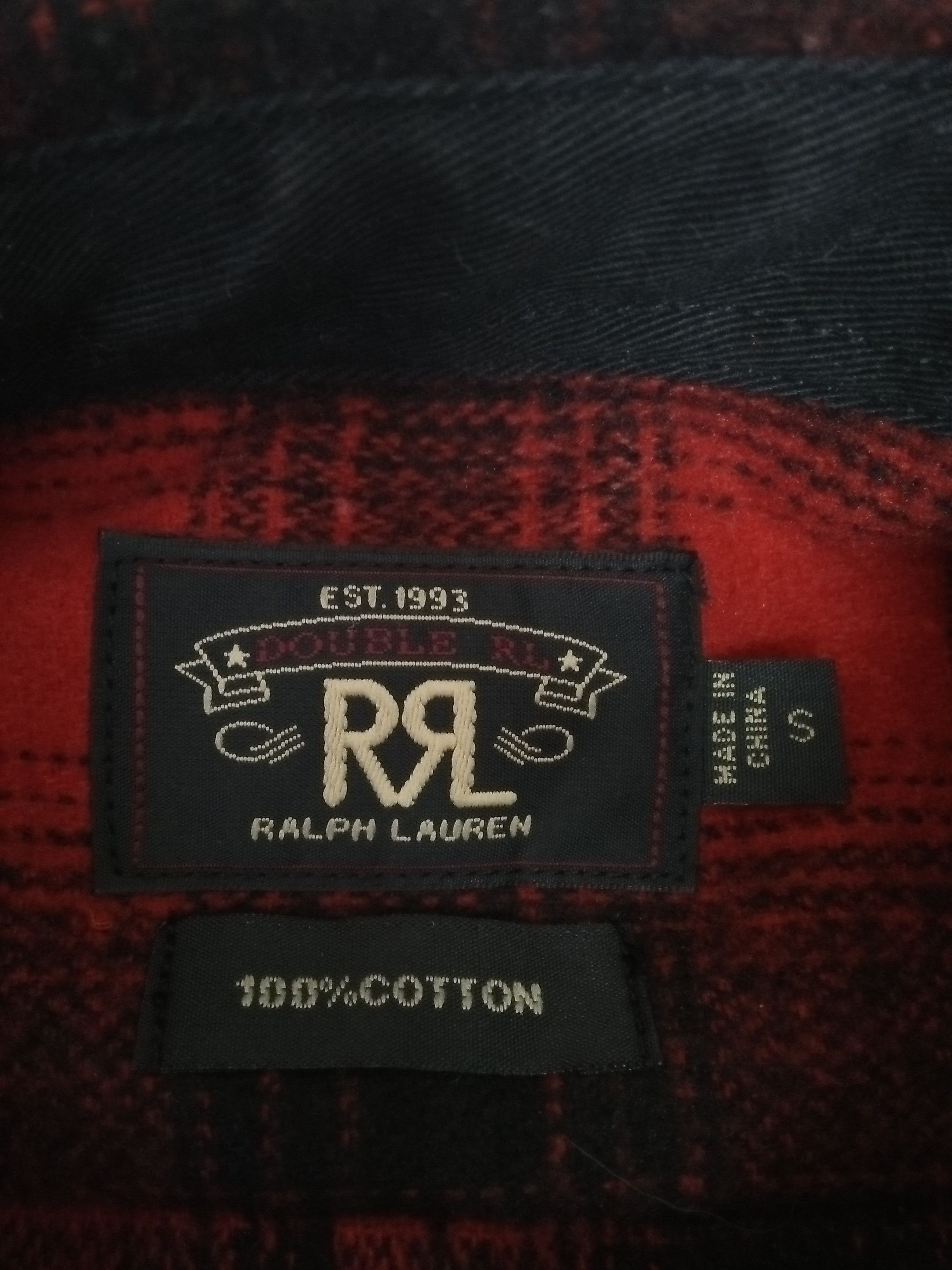 RRL Ralph Lauren RRL POLO RALPH LAUREN FLANNEL (A871) Size US S / EU 44-46 / 1 - 4 Thumbnail
