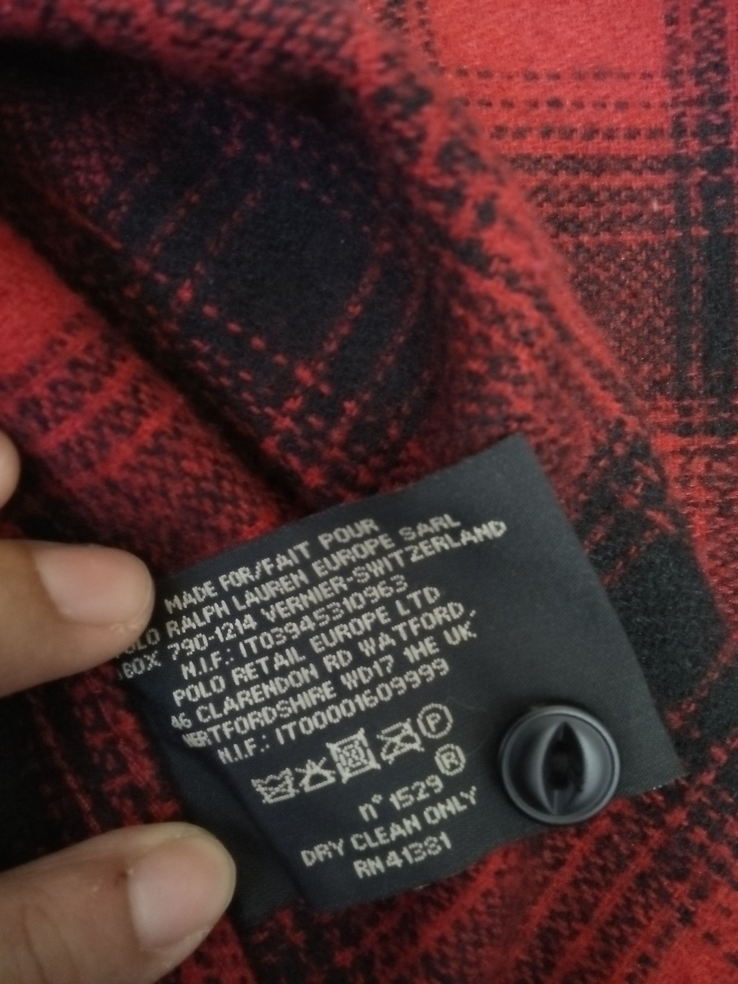RRL Ralph Lauren RRL POLO RALPH LAUREN FLANNEL (A871) Size US S / EU 44-46 / 1 - 6 Thumbnail