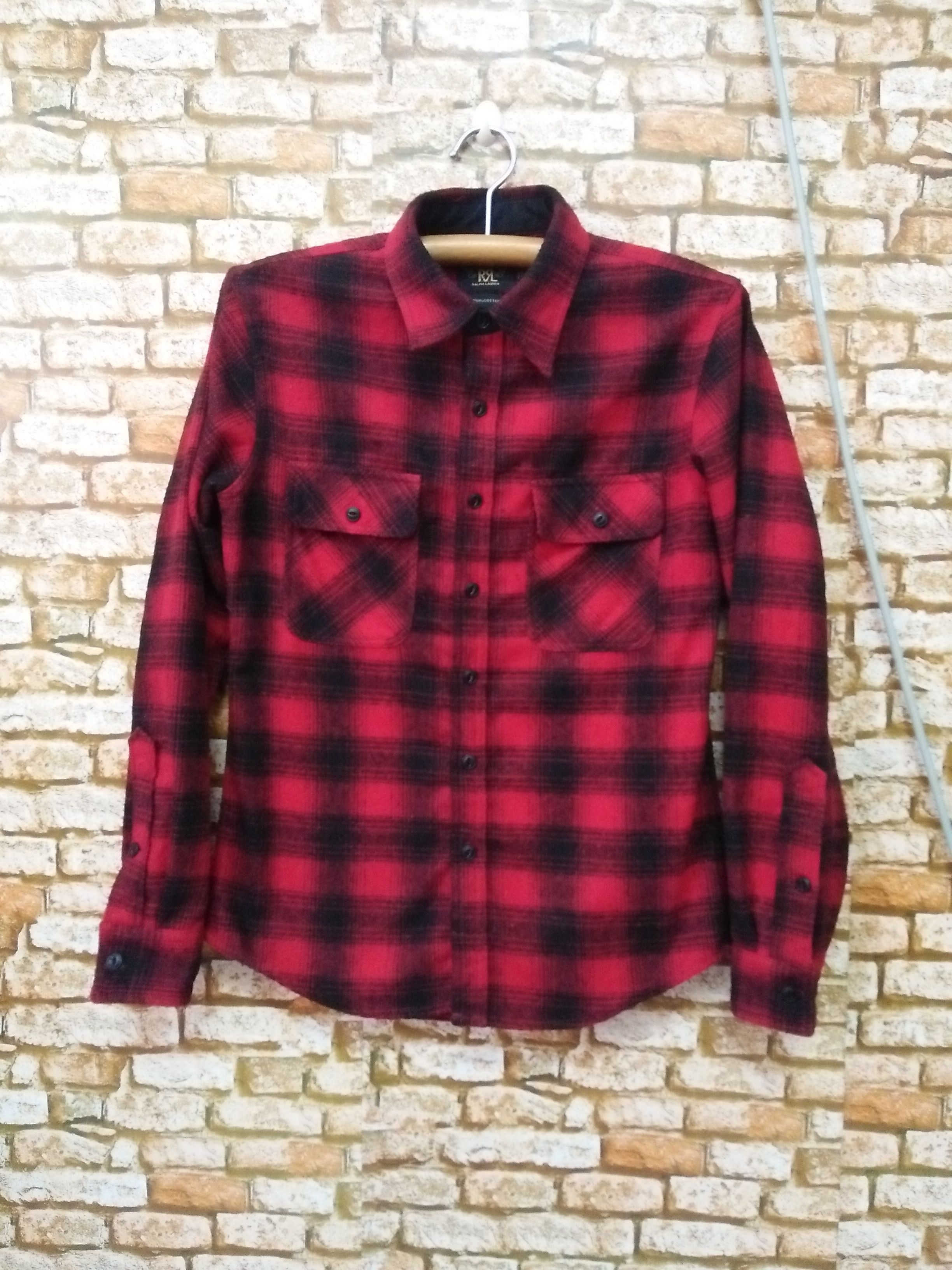 RRL Ralph Lauren RRL POLO RALPH LAUREN FLANNEL (A871) Size US S / EU 44-46 / 1 - 1 Thumbnail