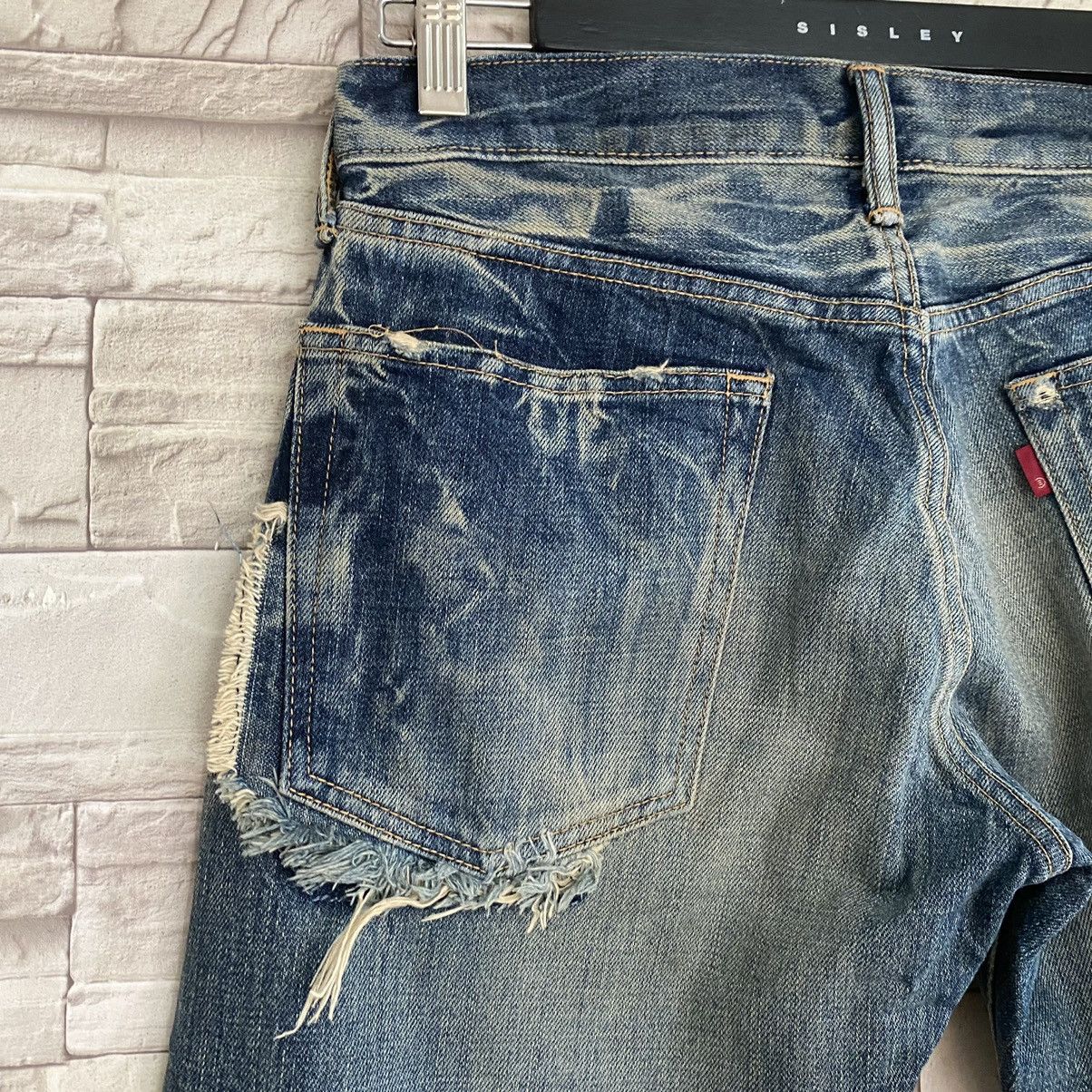 Eternal Japanese ETERNAL Distressed Repaired Jeans Size US 31 - 12 Thumbnail