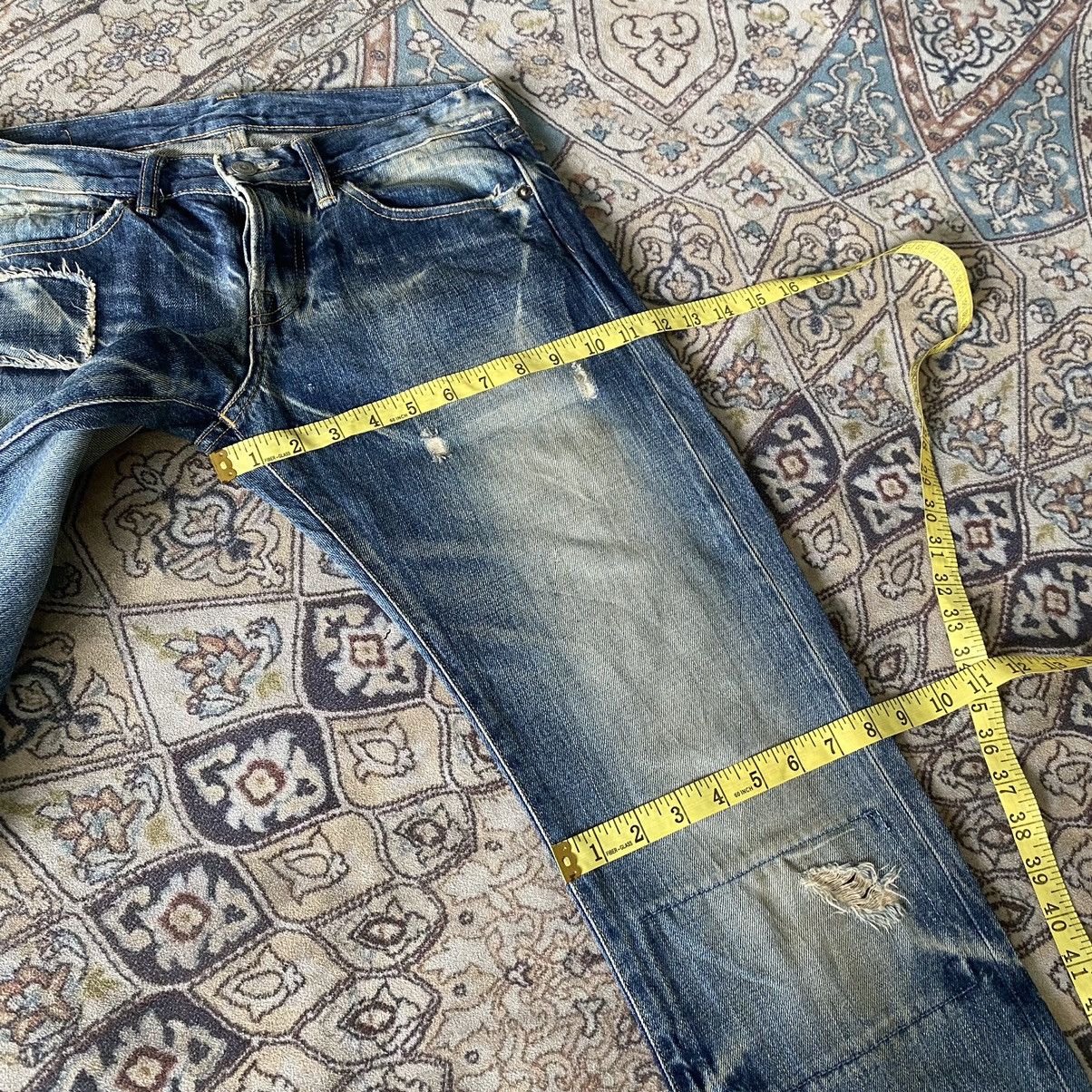 Eternal Japanese ETERNAL Distressed Repaired Jeans Size US 31 - 22 Thumbnail