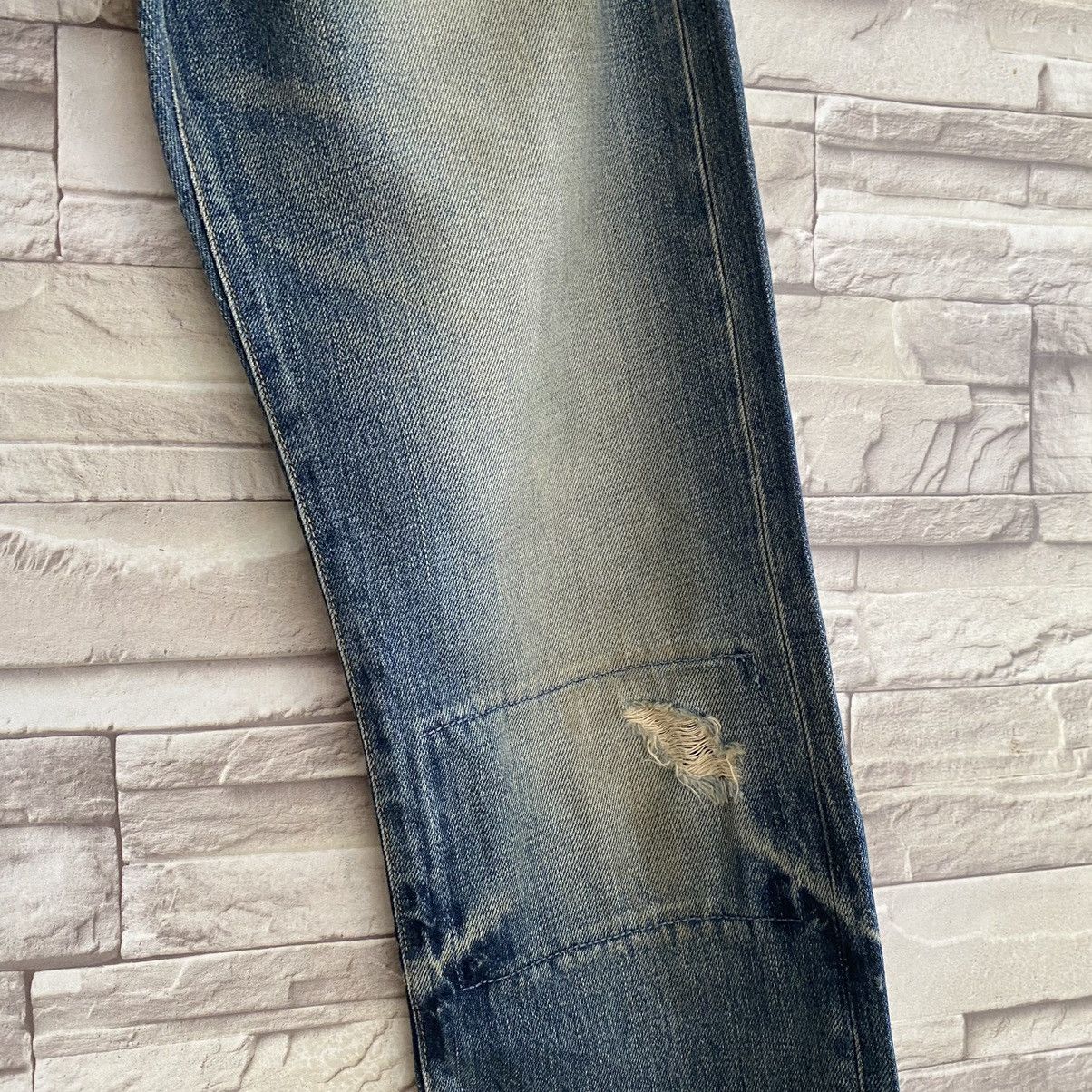Eternal Japanese ETERNAL Distressed Repaired Jeans Size US 31 - 8 Thumbnail