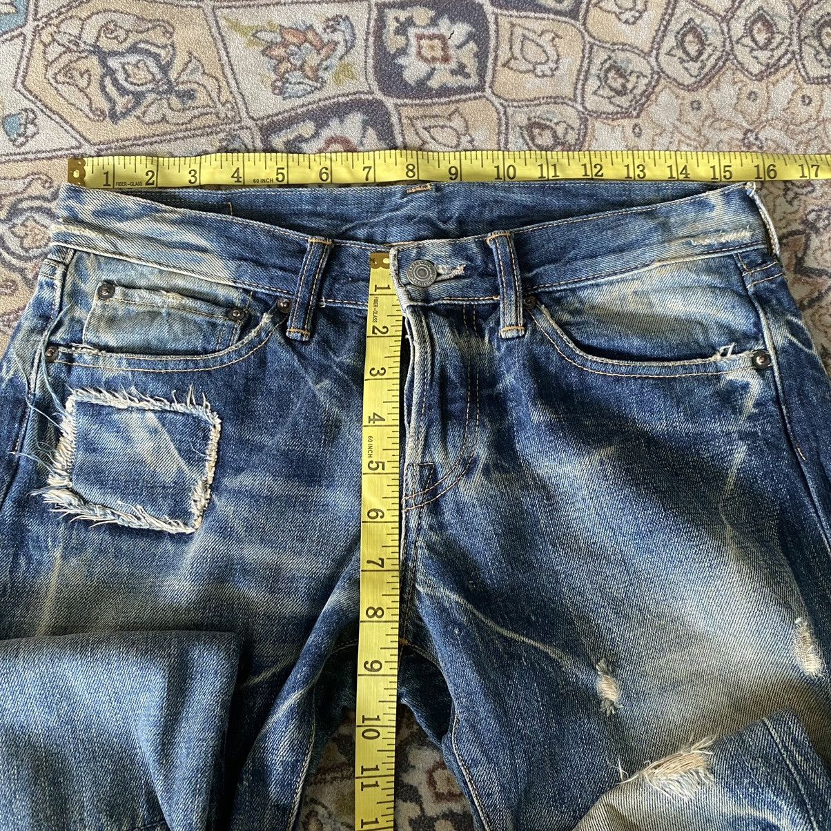 Eternal Japanese ETERNAL Distressed Repaired Jeans Size US 31 - 20 Thumbnail