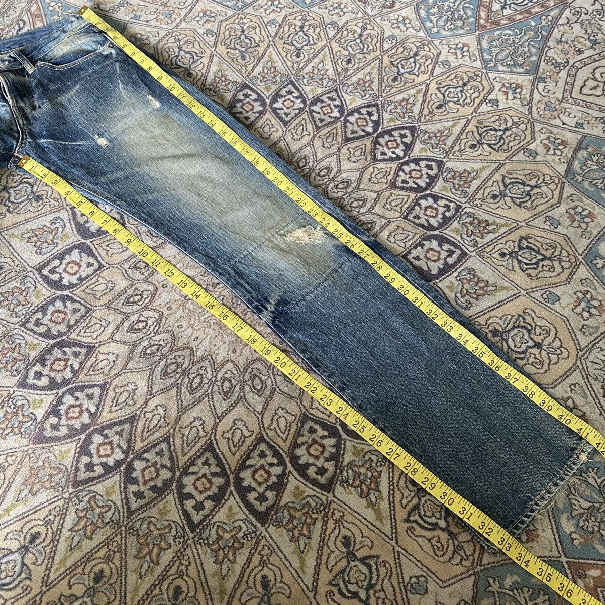 Eternal Japanese ETERNAL Distressed Repaired Jeans Size US 31 - 21 Thumbnail