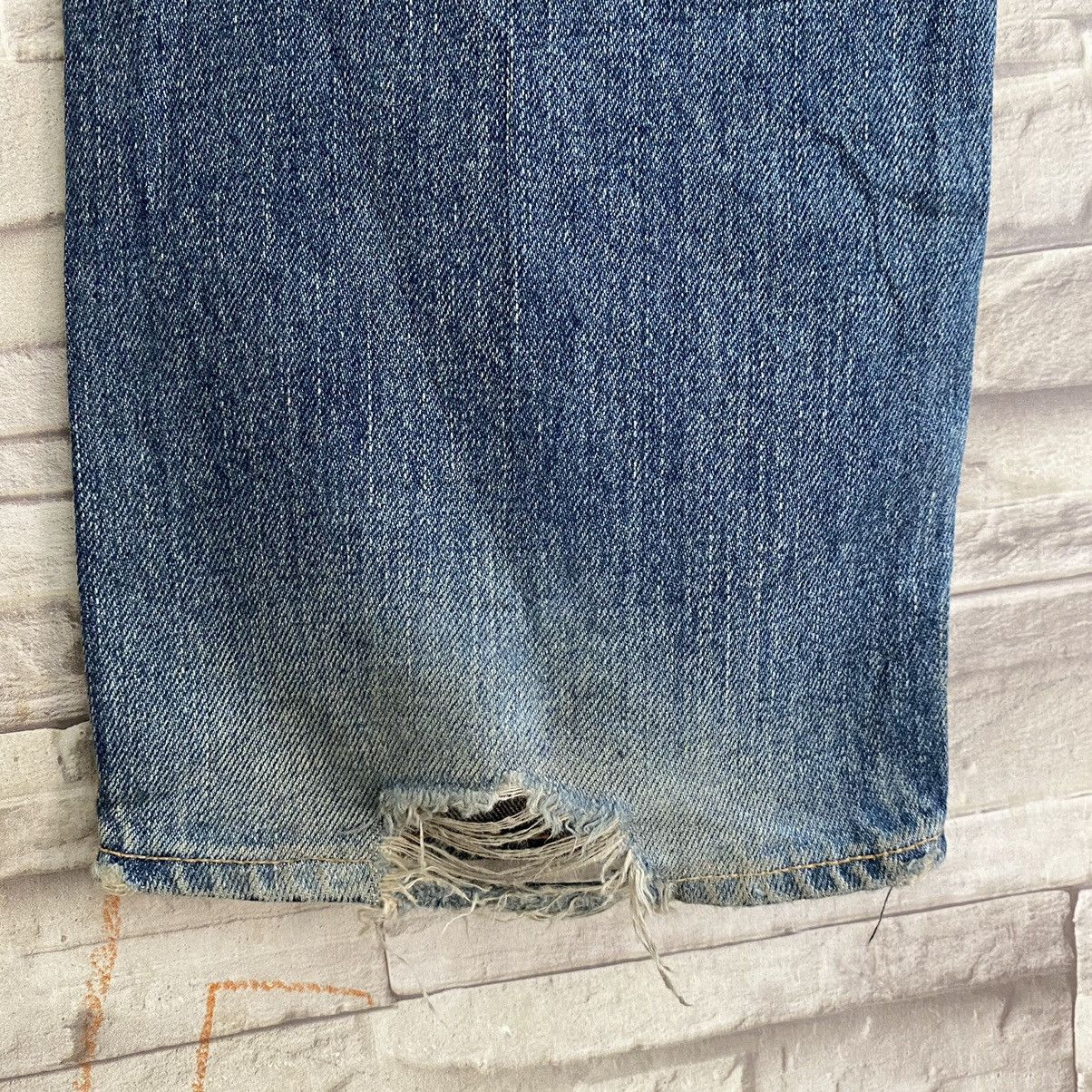 Eternal Japanese ETERNAL Distressed Repaired Jeans Size US 31 - 15 Thumbnail