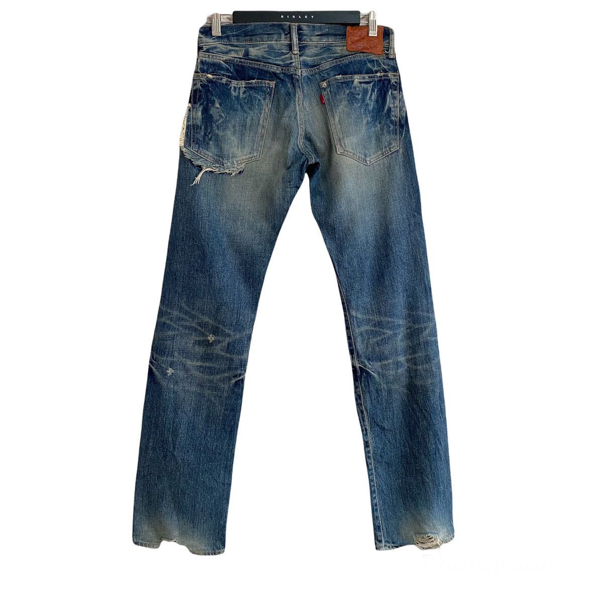 Eternal Japanese ETERNAL Distressed Repaired Jeans Size US 31 - 2 Thumbnail
