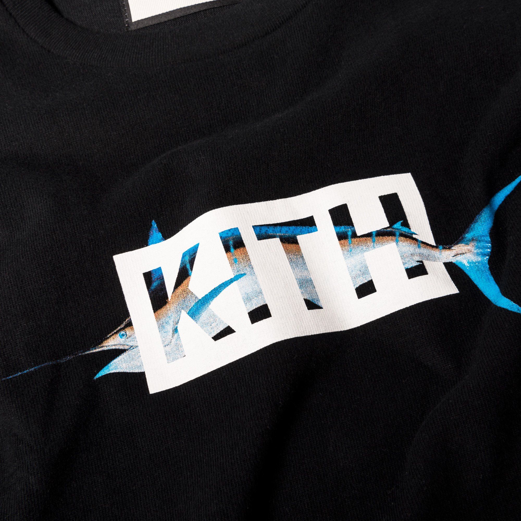 Kith Kith Marlin Classic Logo Tee (Black) | Grailed