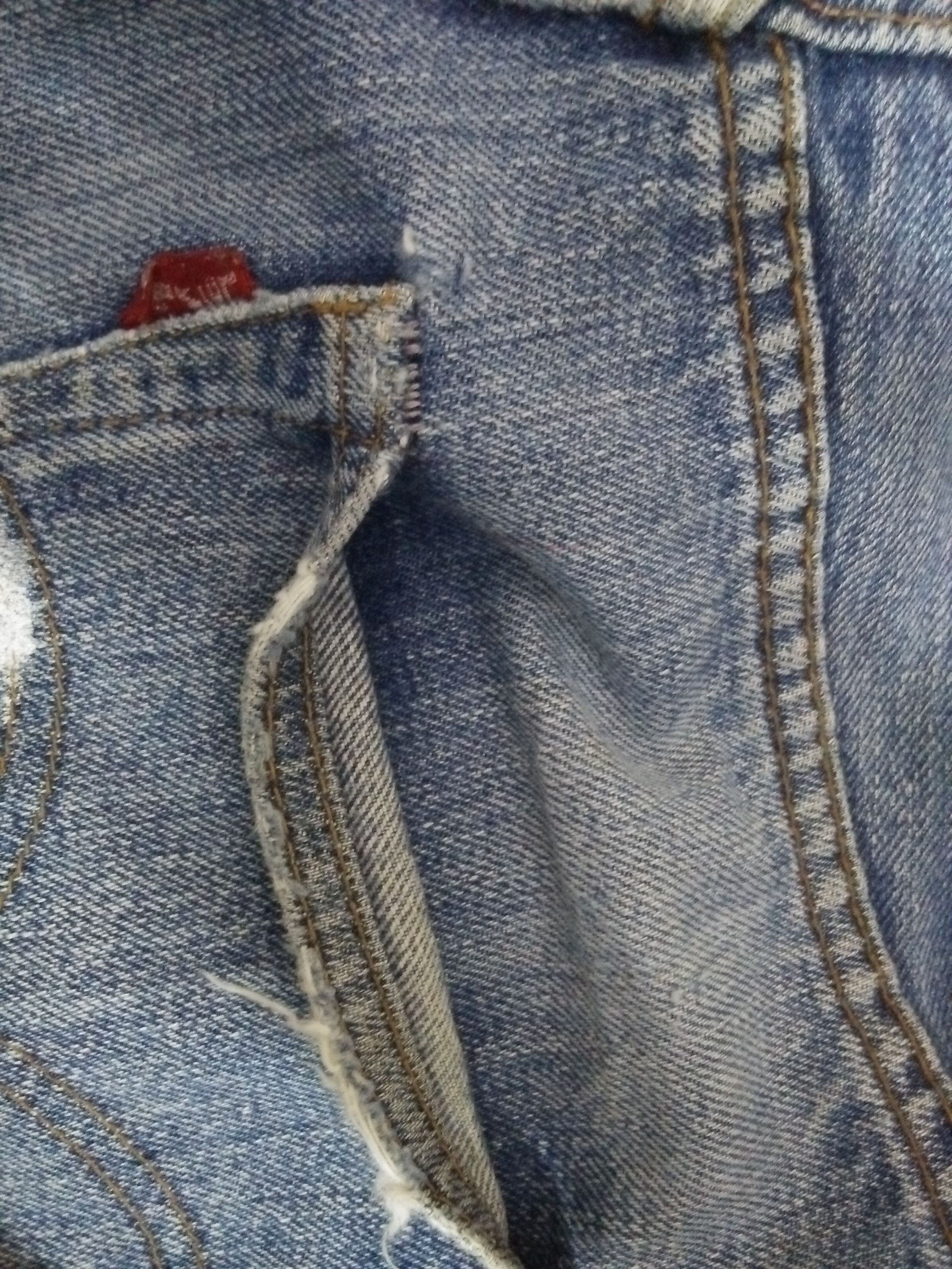 Levi's × Vintage 70s LEVIS 501 JEANS SELVEDGE USA #6 SINGLE STITCH (A877) Size US 29 - 16 Thumbnail