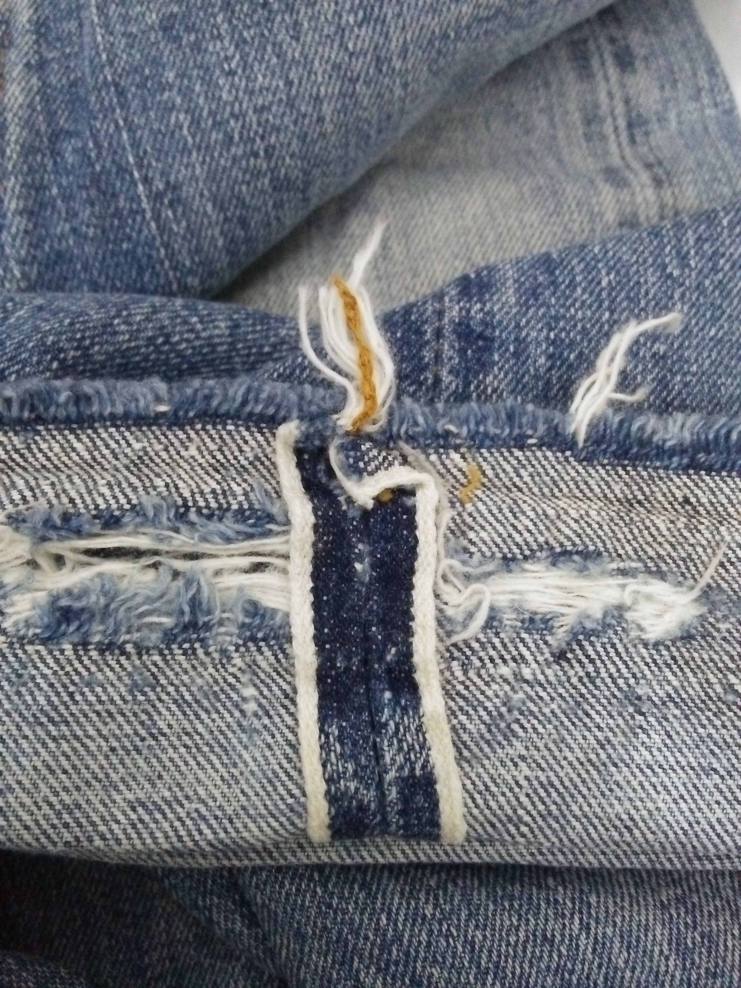 Levi's × Vintage 70s LEVIS 501 JEANS SELVEDGE USA #6 SINGLE STITCH (A877) Size US 29 - 18 Thumbnail