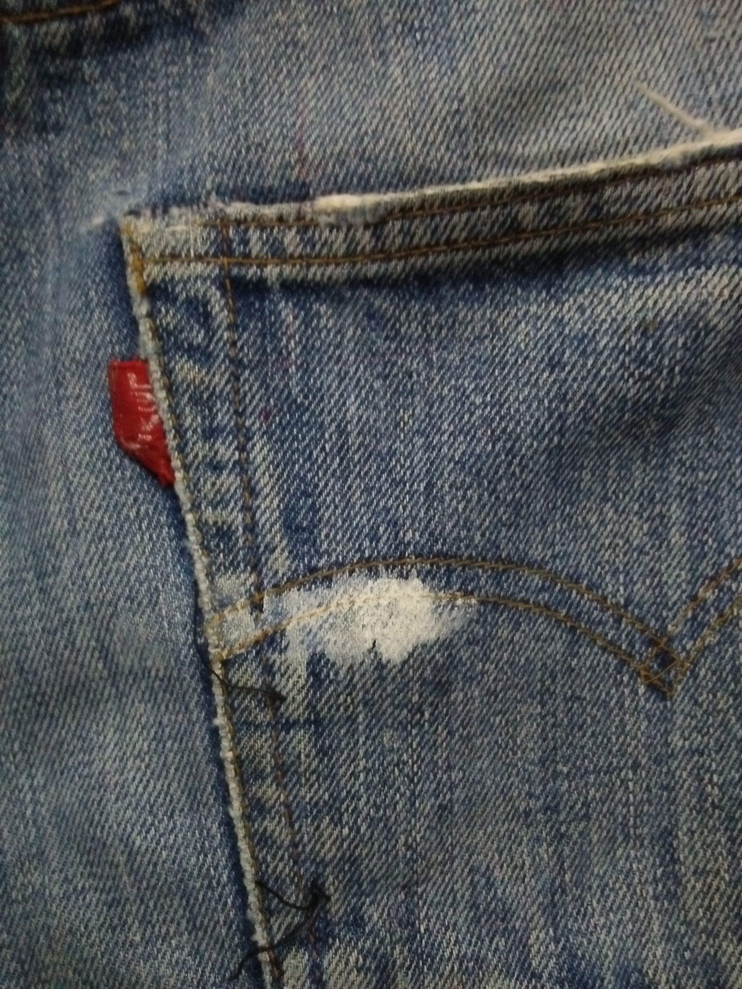 Levi's × Vintage 70s LEVIS 501 JEANS SELVEDGE USA #6 SINGLE STITCH (A877) Size US 29 - 9 Thumbnail