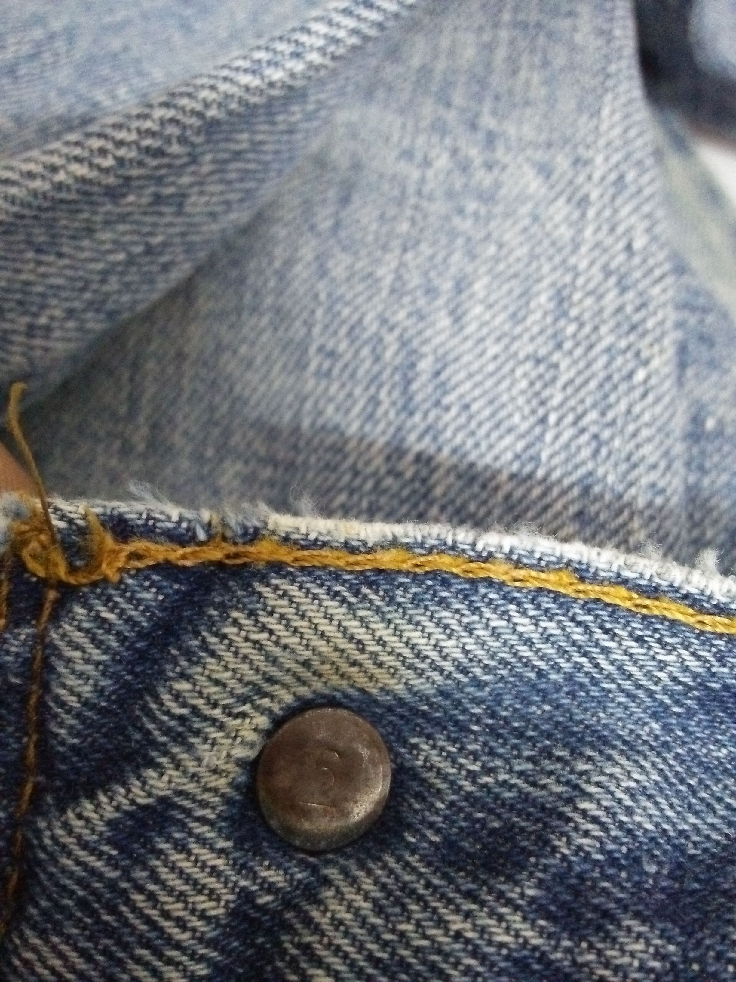 Levi's × Vintage 70s LEVIS 501 JEANS SELVEDGE USA #6 SINGLE STITCH (A877) Size US 29 - 14 Thumbnail