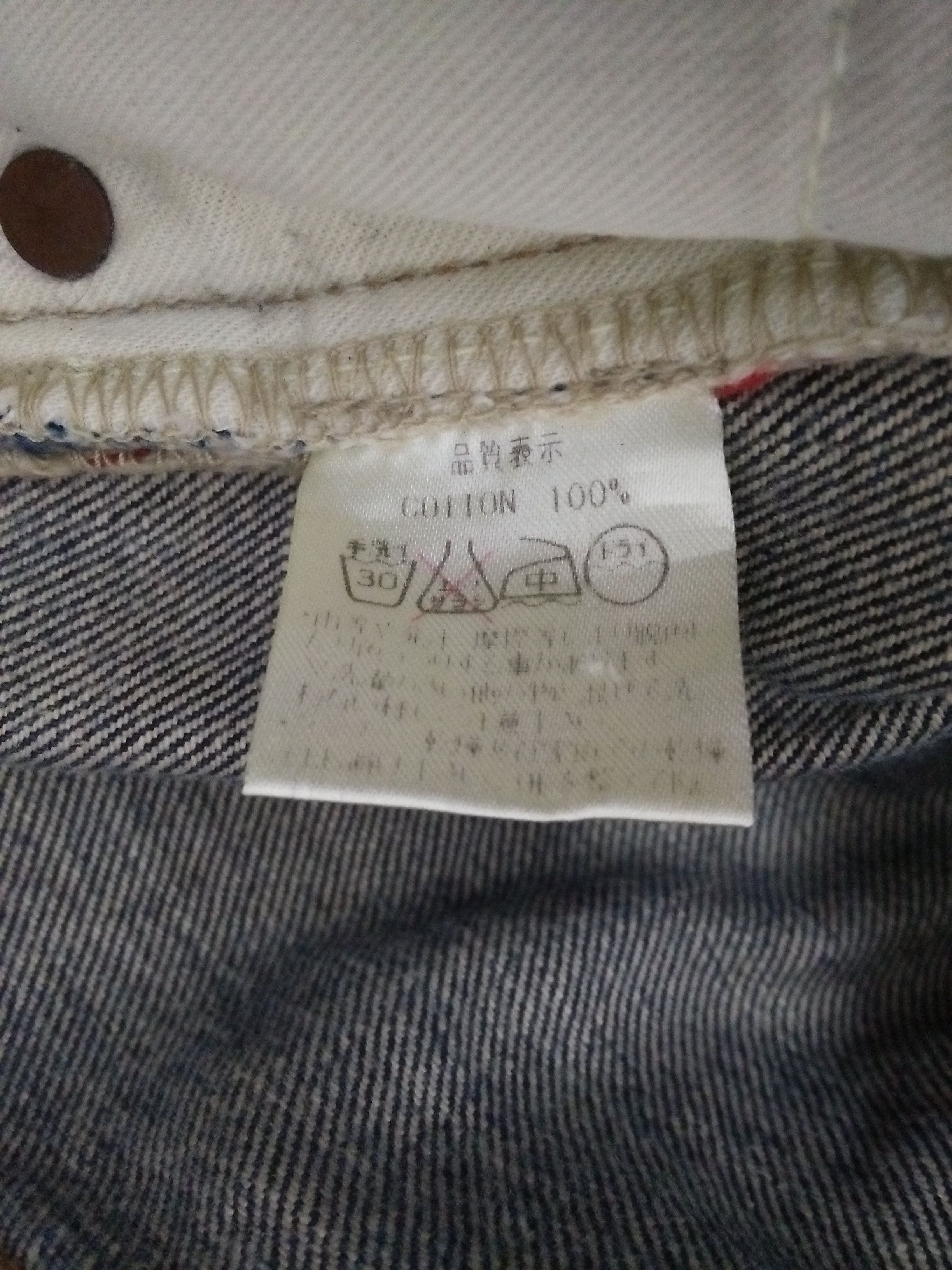 Palace PALACE PALLAS DENIM SELVEDGE (B79) Size US 31 - 10 Thumbnail