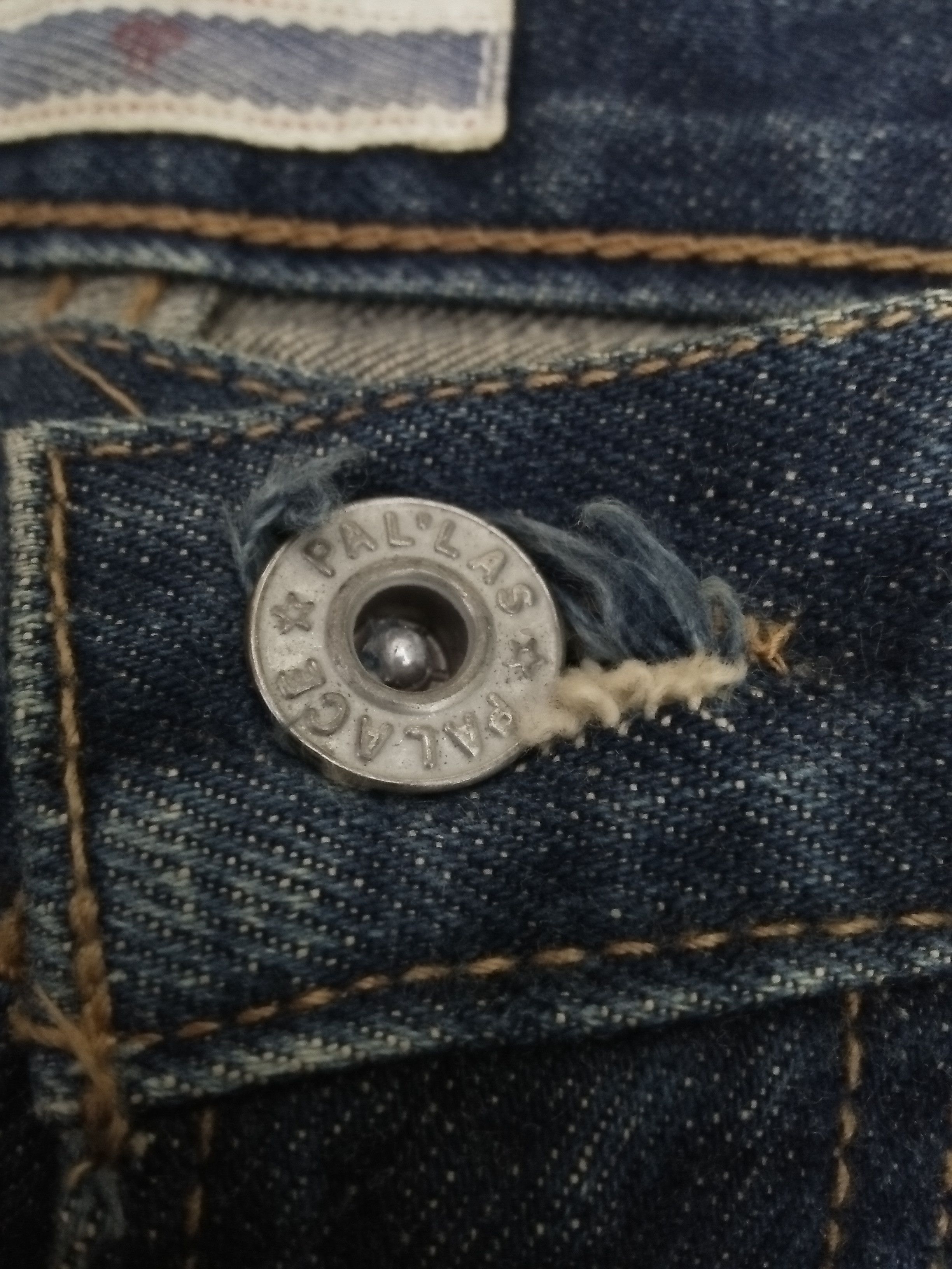 Palace PALACE PALLAS DENIM SELVEDGE (B79) Size US 31 - 5 Thumbnail
