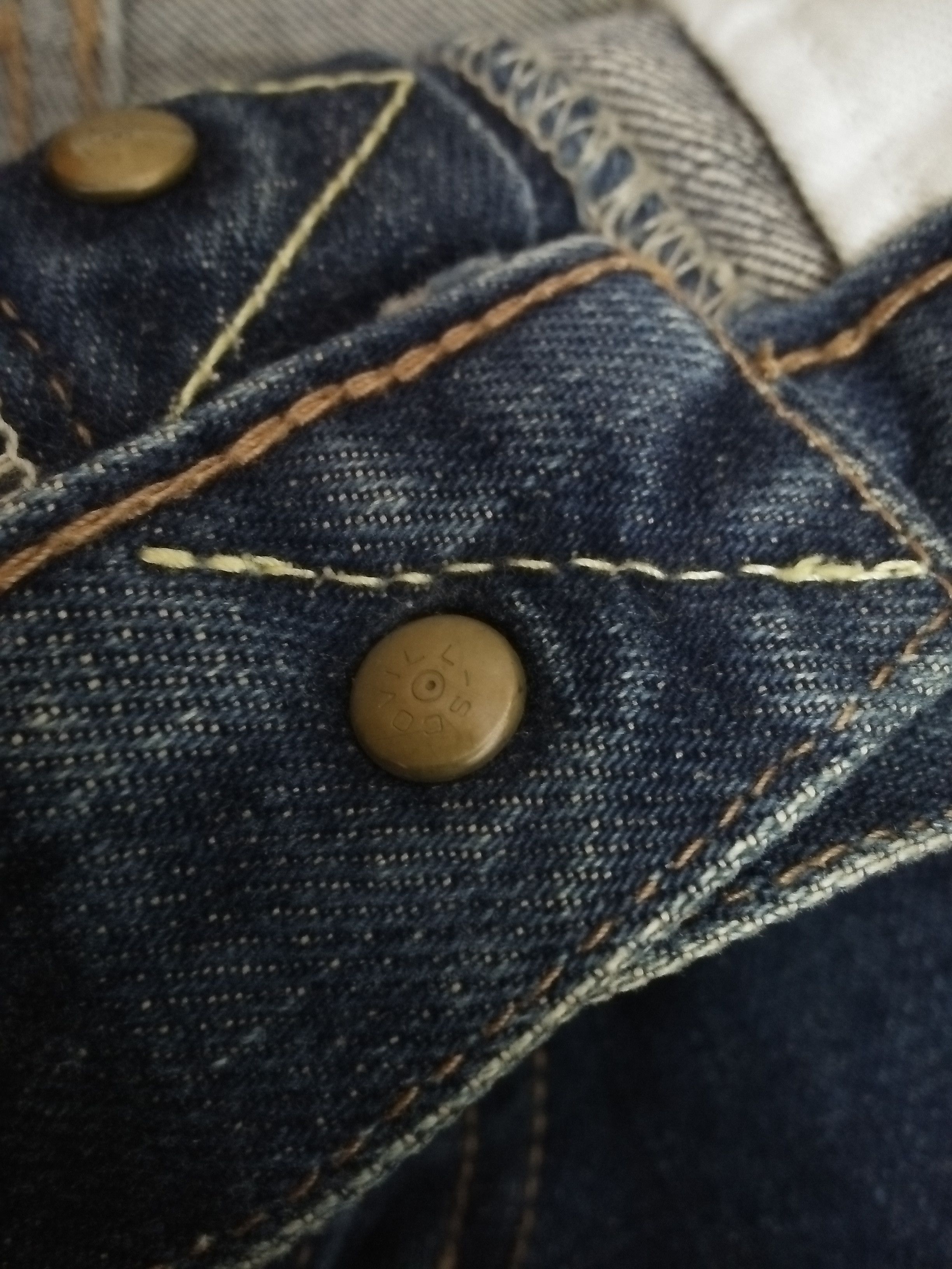 Palace PALACE PALLAS DENIM SELVEDGE (B79) Size US 31 - 7 Thumbnail