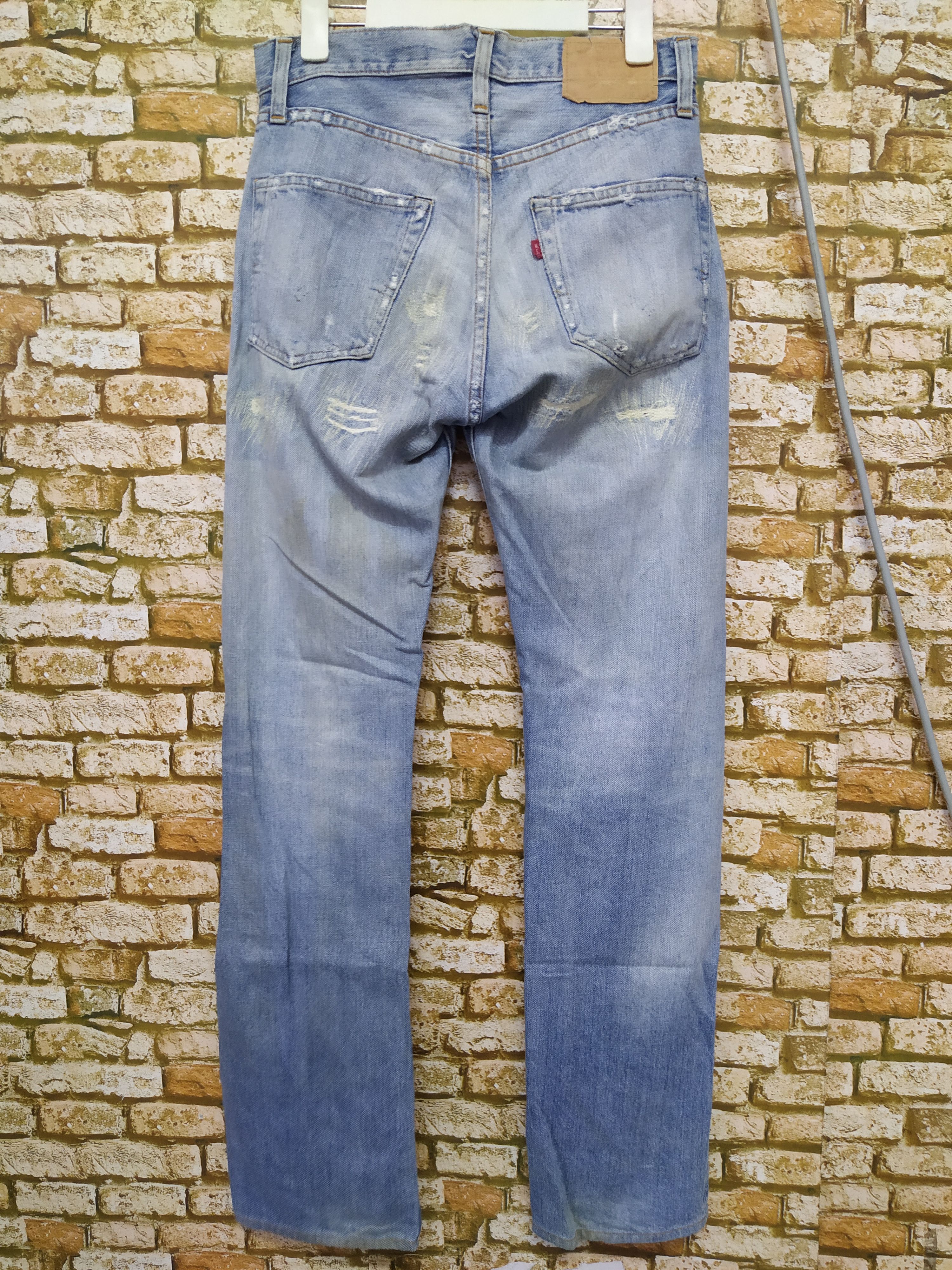 90s LEVIS 501 BIG E DENIM SELVEDGE 555 USA (B259)