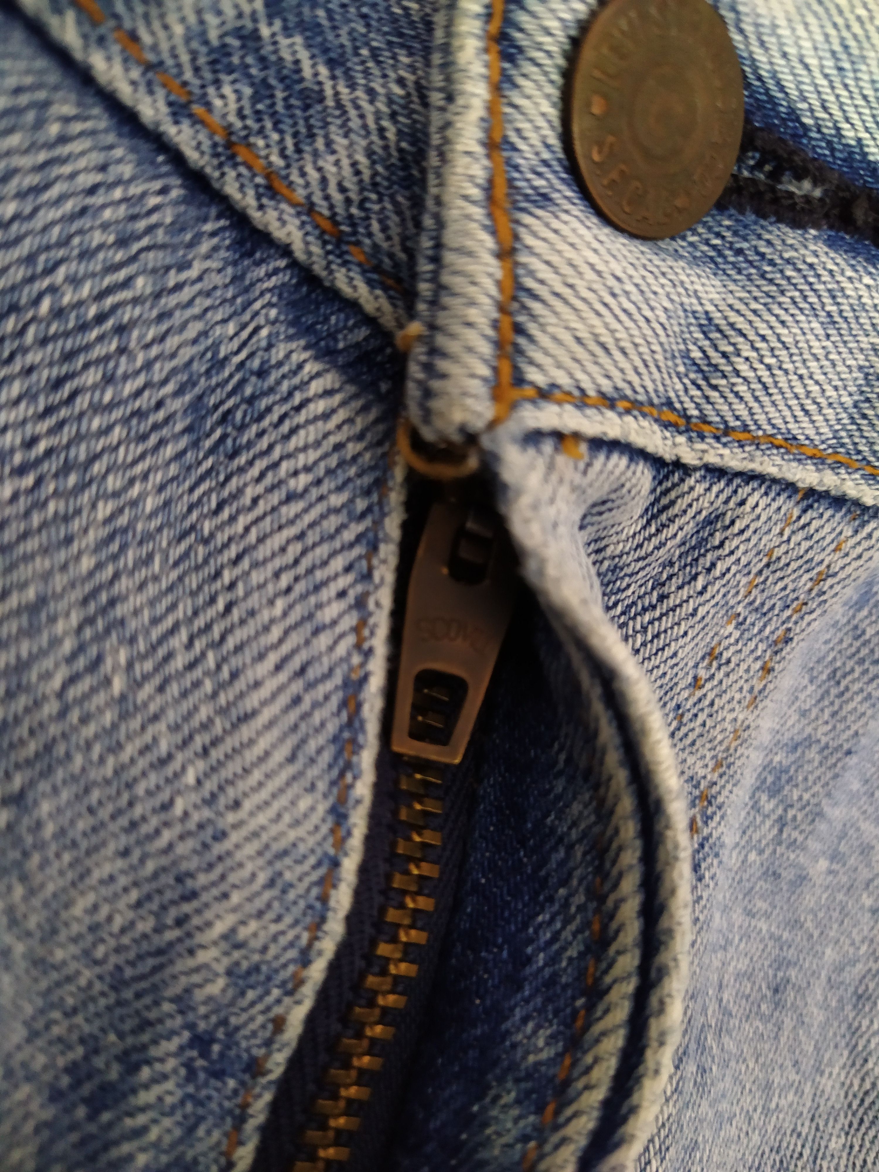 Levi's × Vintage 90s LEVIS 501 BIG E DENIM SELVEDGE 555 USA (B259) Size US 30 / EU 46 - 10 Thumbnail