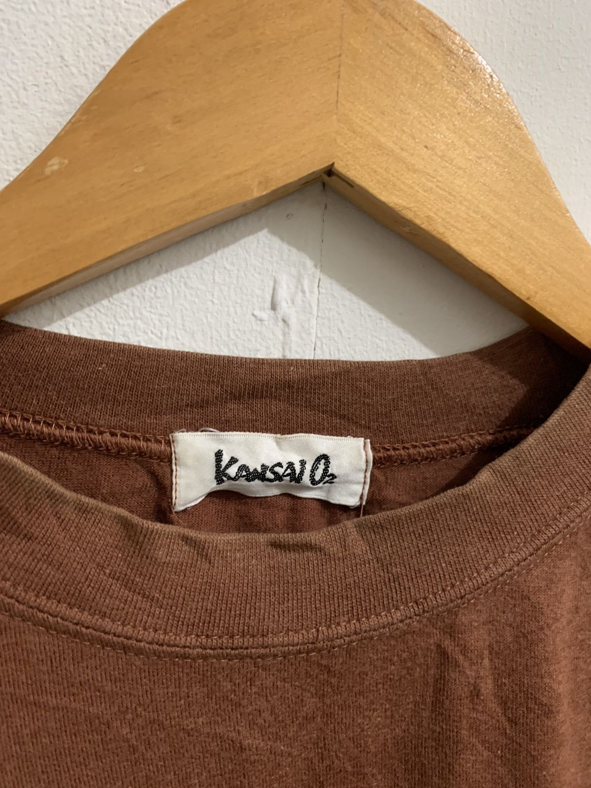 Japanese Brand × Kansai Yamamoto × Vintage Kansai O2 Big Print Tee Size US L / EU 52-54 / 3 - 4 Thumbnail