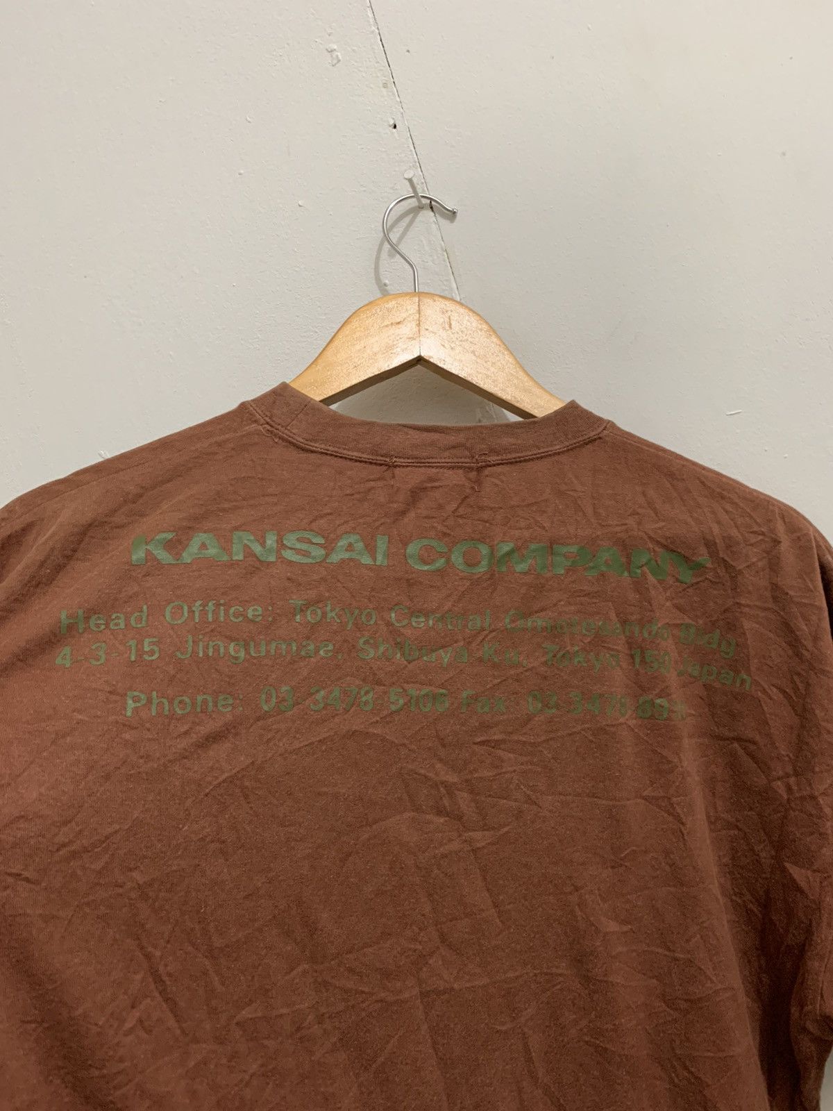 Japanese Brand × Kansai Yamamoto × Vintage Kansai O2 Big Print Tee Size US L / EU 52-54 / 3 - 3 Thumbnail