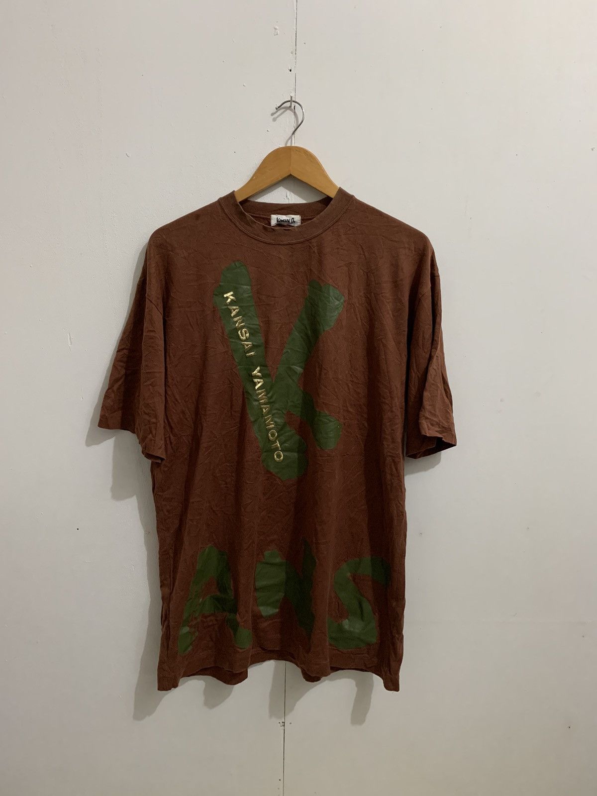 Japanese Brand × Kansai Yamamoto × Vintage Kansai O2 Big Print Tee Size US L / EU 52-54 / 3 - 1 Thumbnail