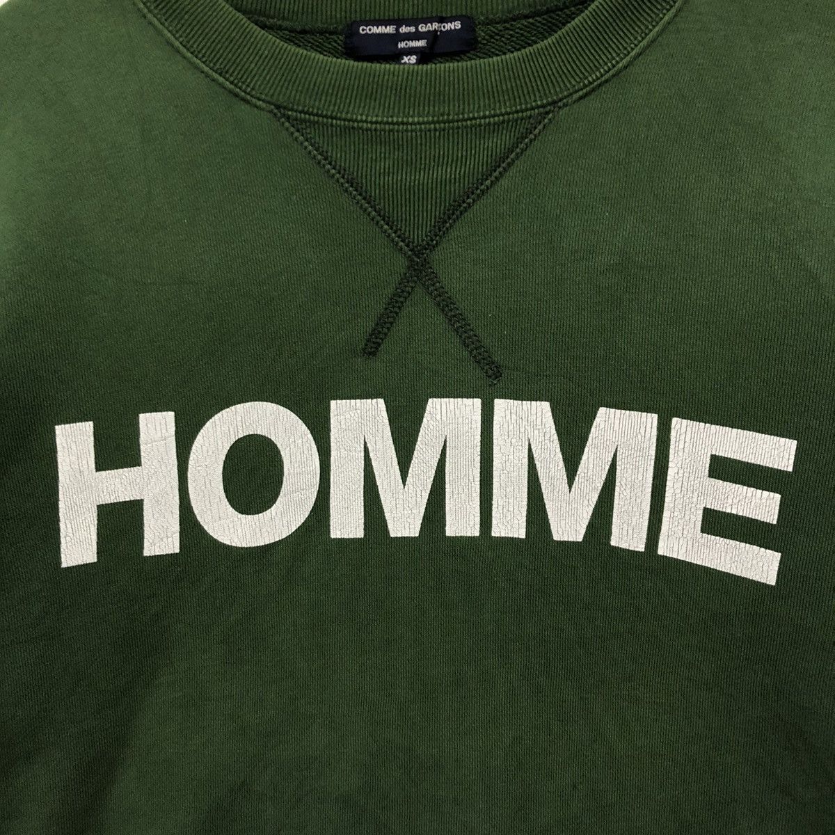 Comme des Garcons × Comme des Garcons Homme Plus Vintage CDG Homme Comme des Garcons Sweatshirt /fits Medium Size US M / EU 48-50 / 2 - 3 Thumbnail