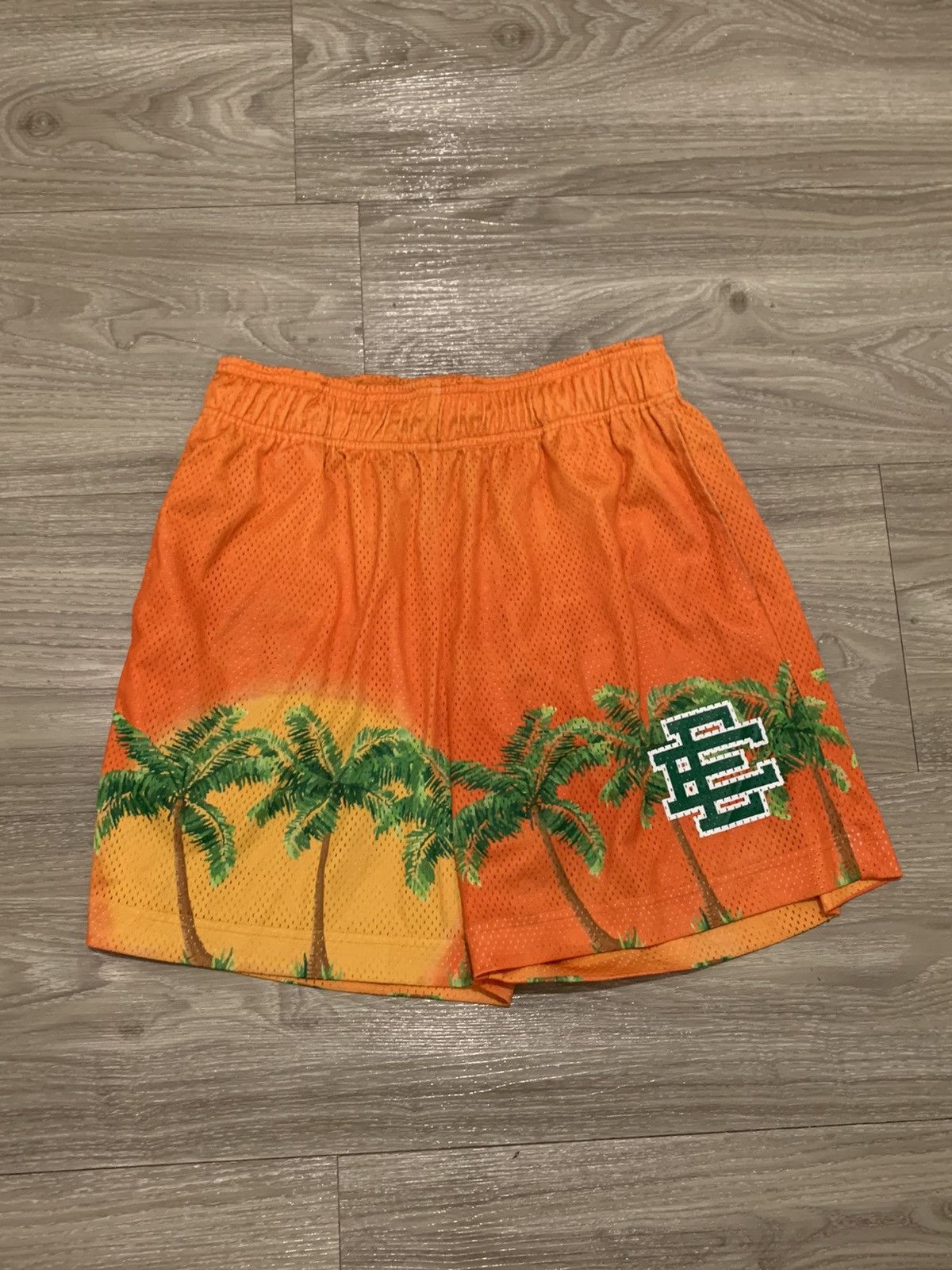 Eric Emanuel Palm hot Tree Monogram Shorts