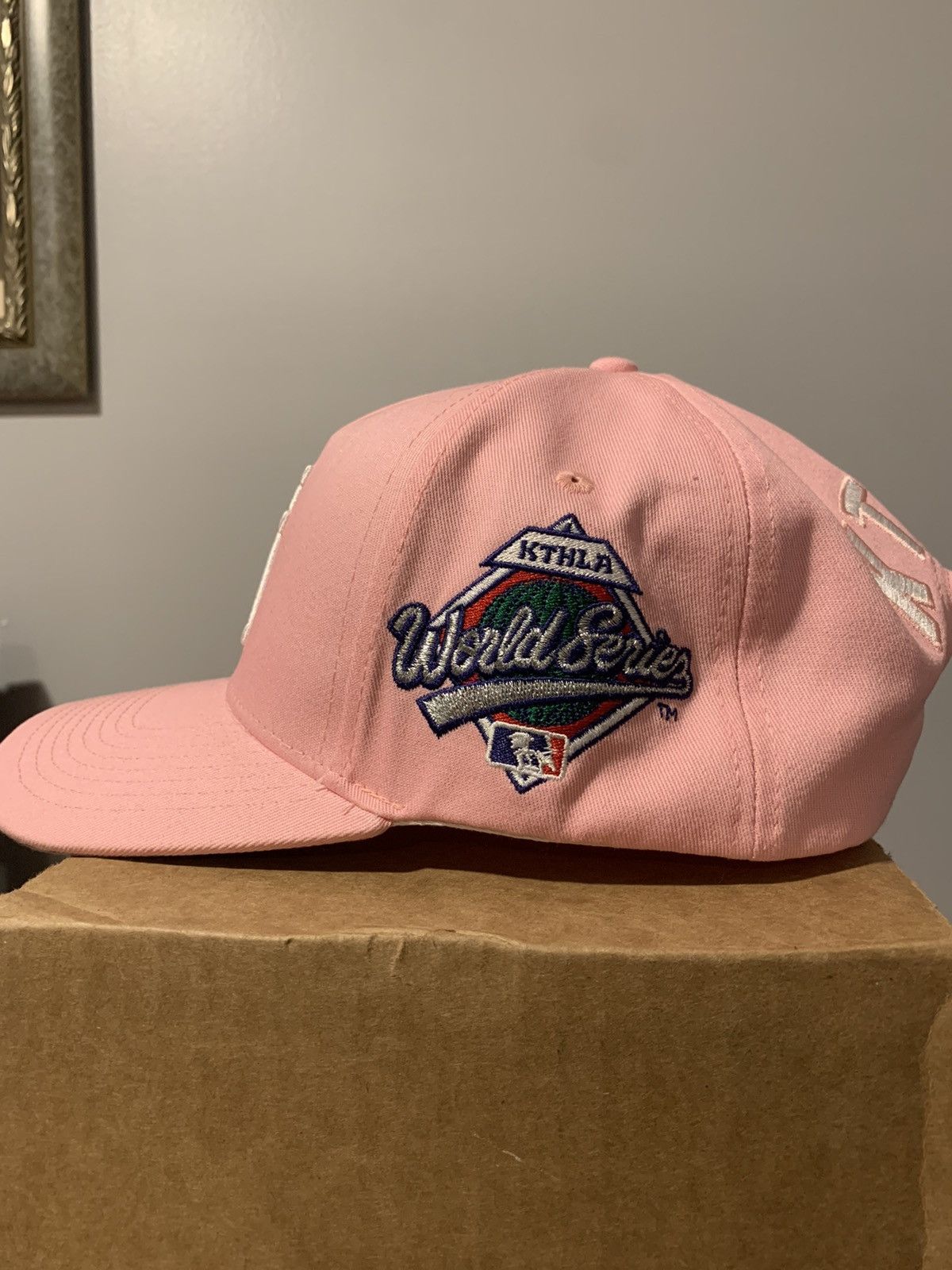 KTH PINK good POLO LA Dodgers World Series Hat