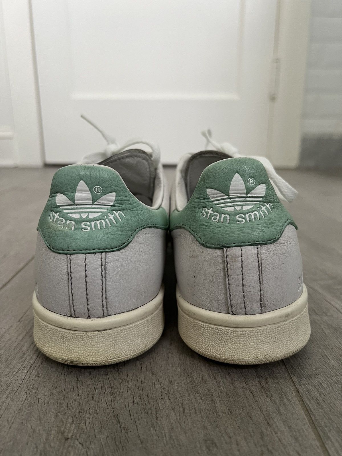 Adidas × Raf Simons Adidas Raf Simons Stan Smiths White / Mint Green - Size 11 Size US 11 / EU 44 - 5 Thumbnail