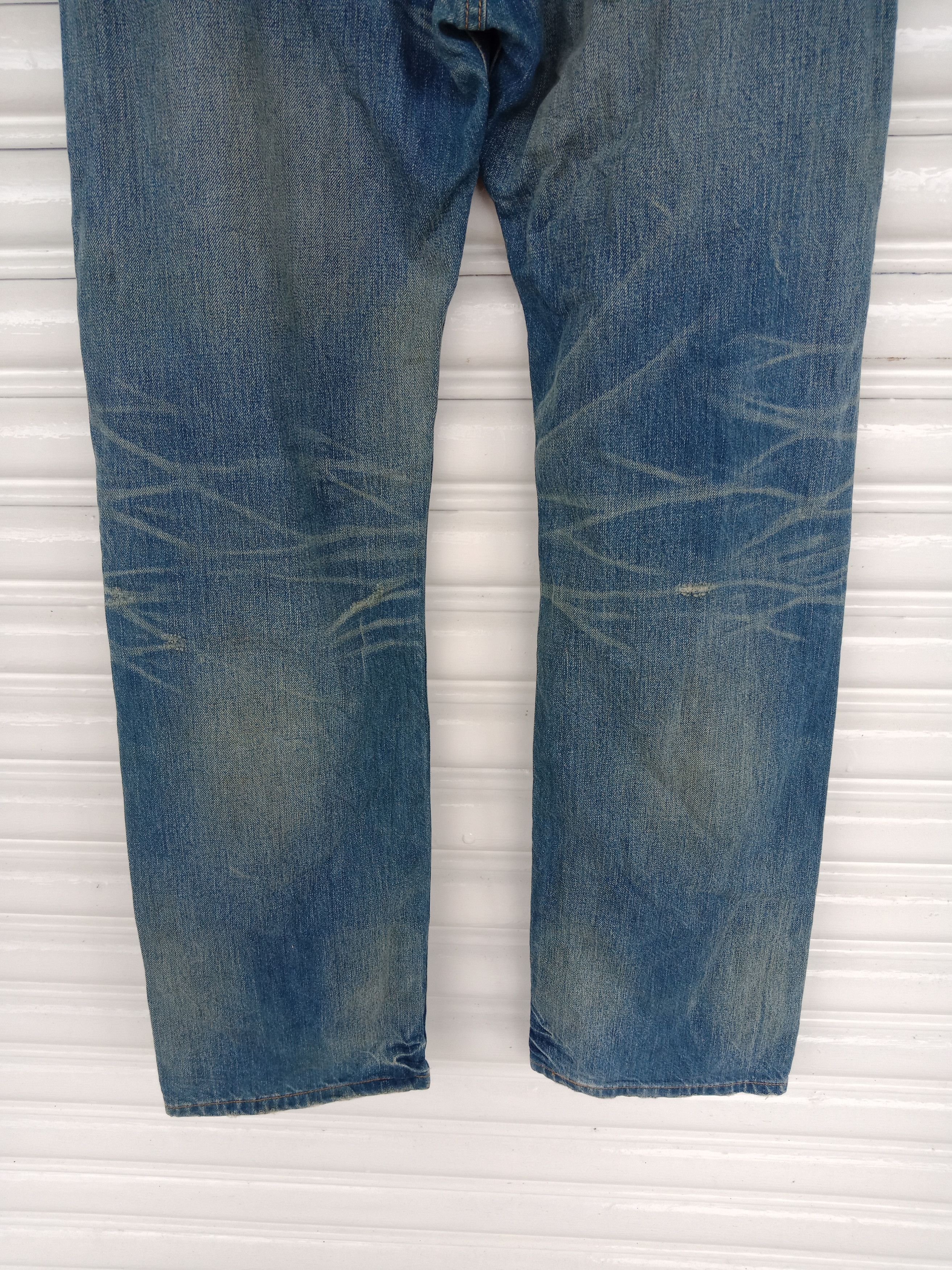 Levi's Levi's 501 Patchworks Kurt Cobain Mudwash Distressed Size US 35 - 5 Thumbnail