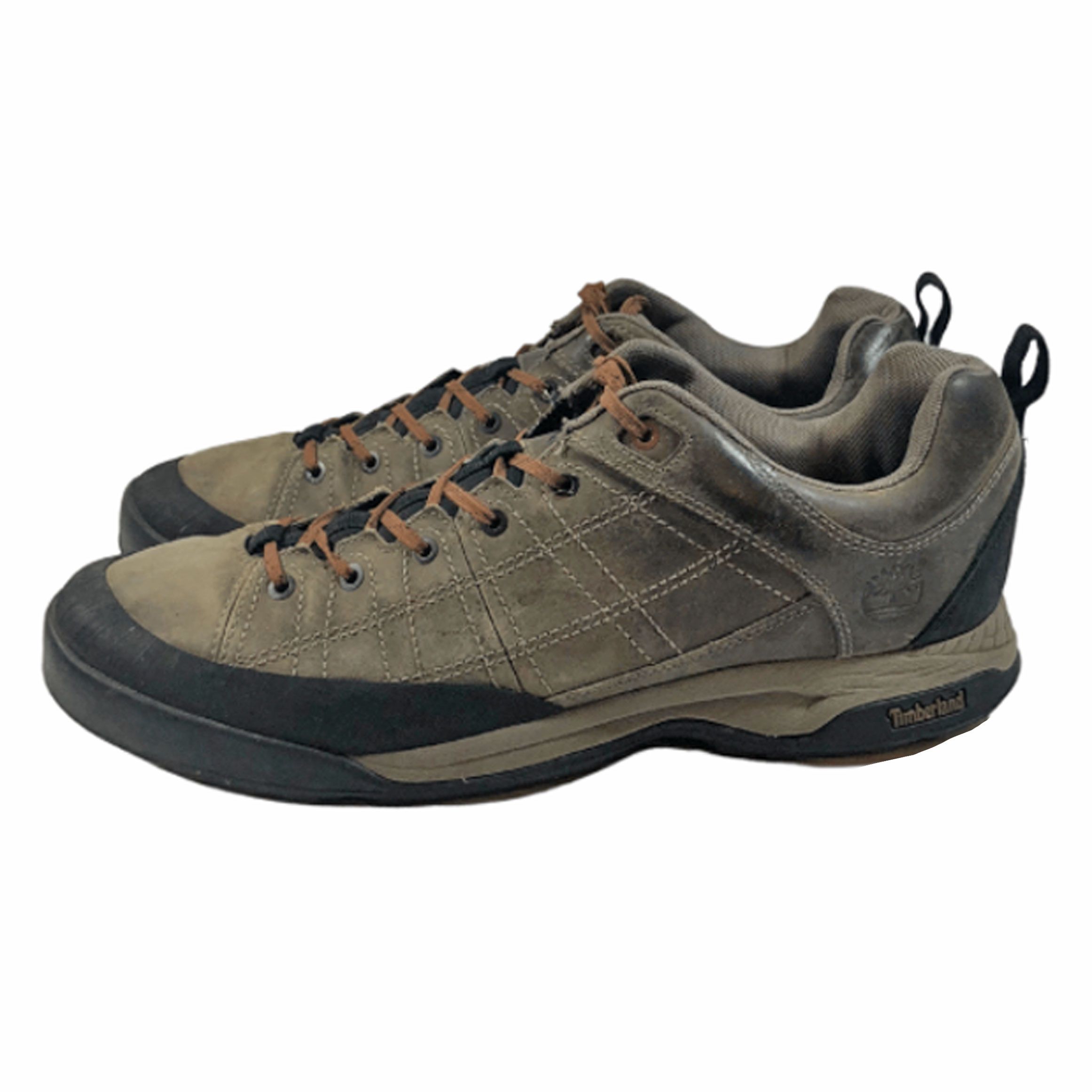 Timberland TIMBERLAND® Brown Low Top Brown Hiking Shoes Size 11.5 Size US 11.5 / EU 44-45 - 3 Thumbnail