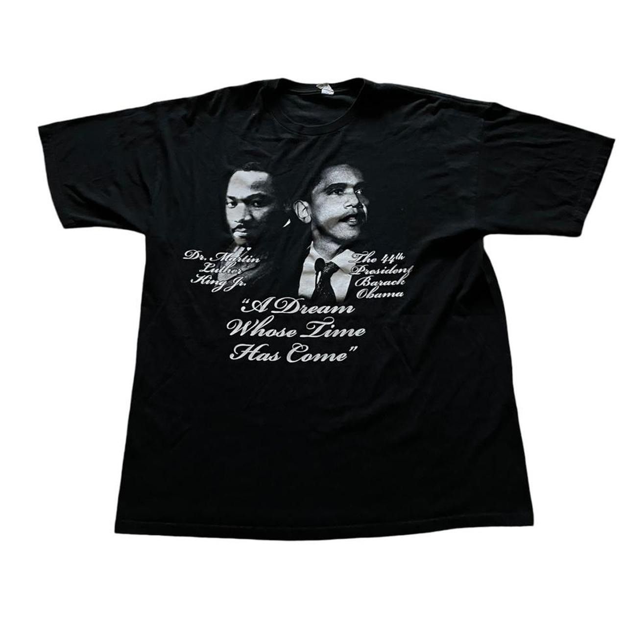 Vintage Y2K Obama X Martin hot Luther King T Shirt