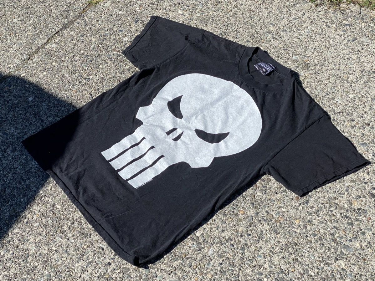 Marvel Comics × Vintage VINTAGE MARVEL PUNISHER SHIRT Size US L / EU 52-54 / 3 - 1 Thumbnail