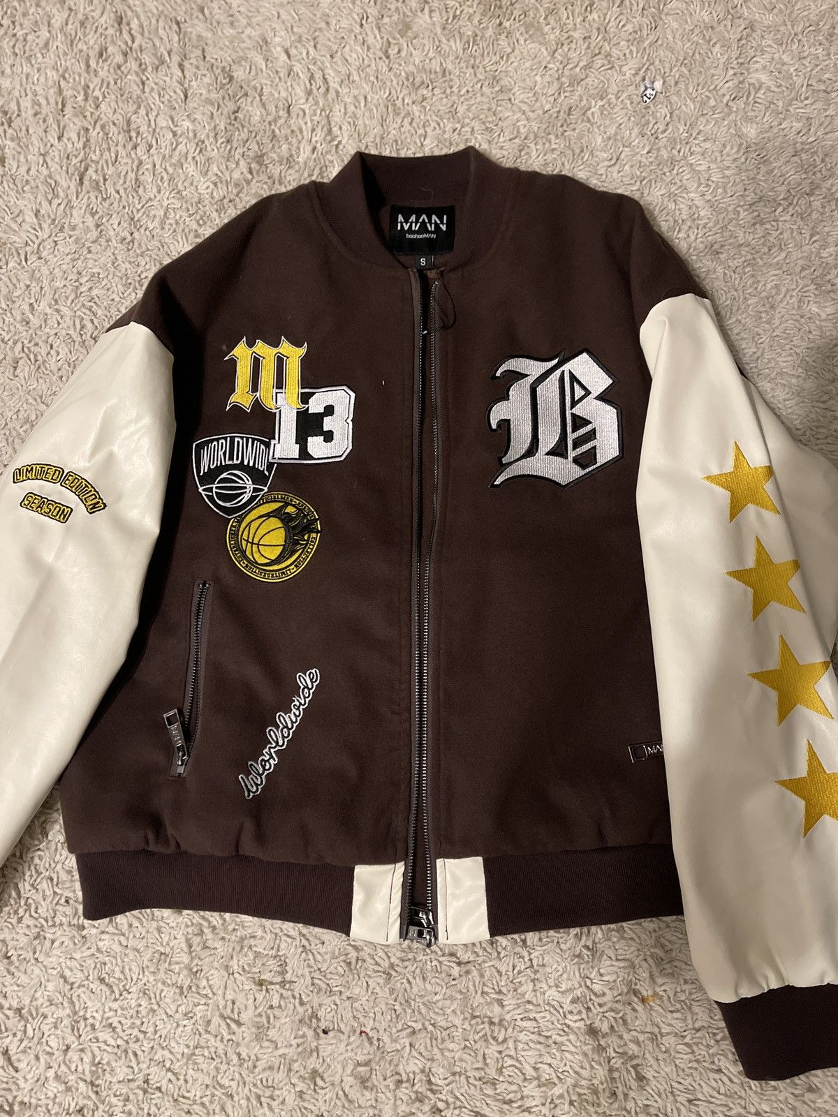 Boohoo Limited edition LA varsity jacket | Grailed