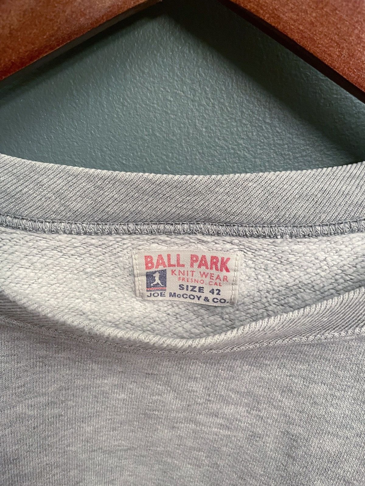 The Real McCoy's Joe Mccoy Ballpark 2-tone Freedom Sleeve Sweatshirt Size US M / EU 48-50 / 2 - 2 Preview