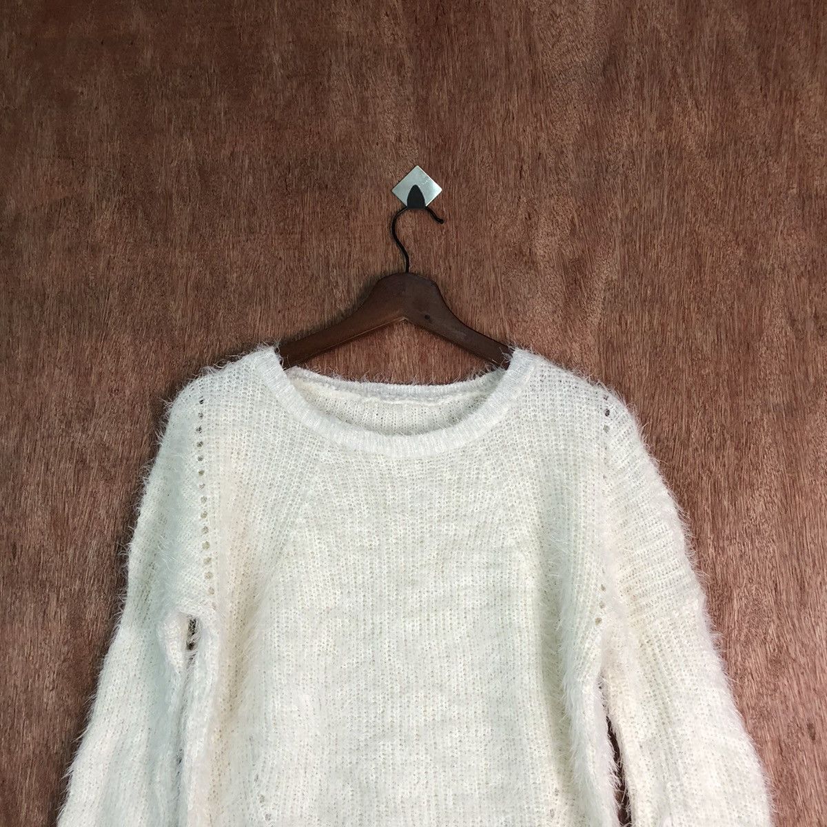 Homespun Knitwear Odds Complex Shag Shaggy Fur Mohair Knitwear #6512 Size US M / EU 48-50 / 2 - 2 Thumbnail