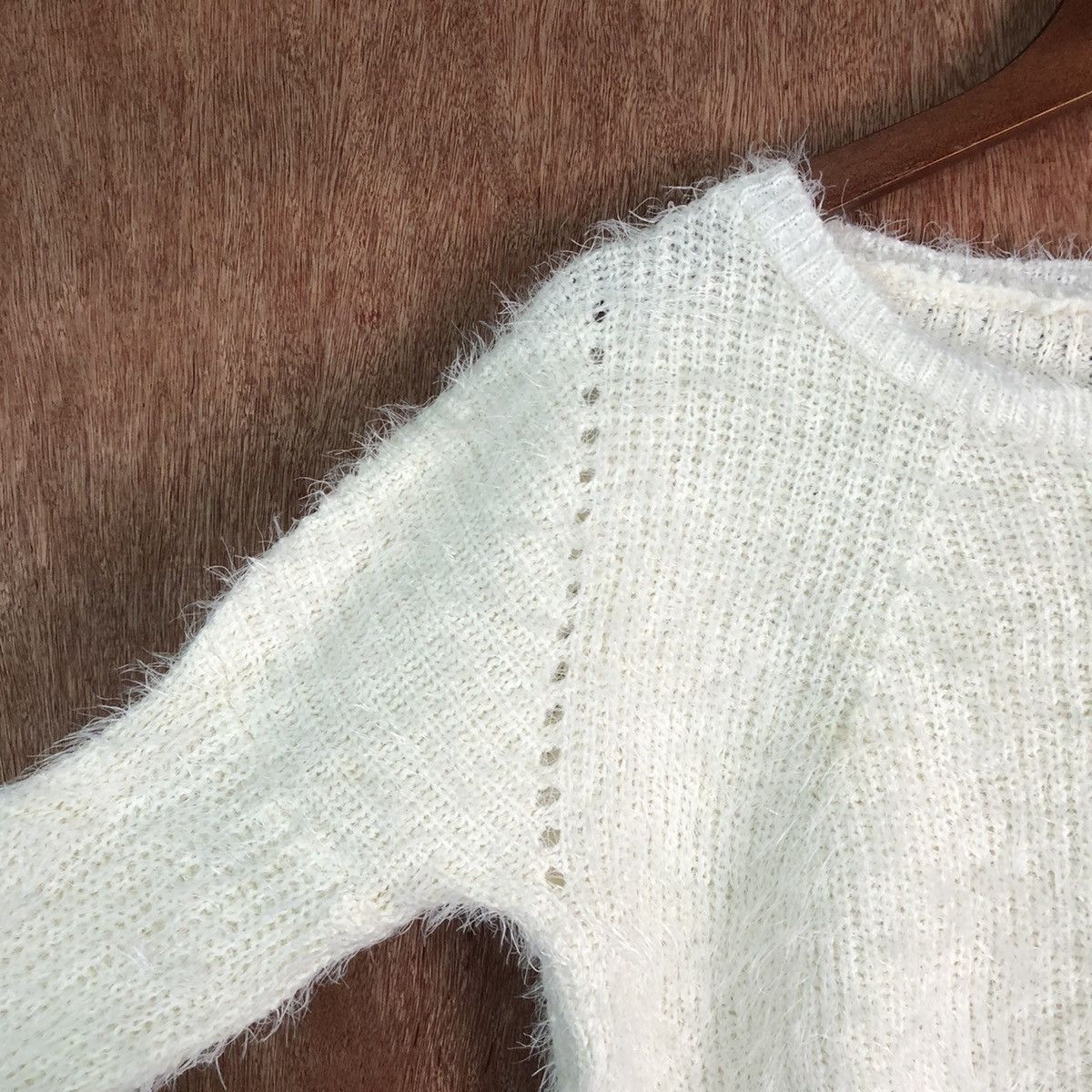 Homespun Knitwear Odds Complex Shag Shaggy Fur Mohair Knitwear #6512 Size US M / EU 48-50 / 2 - 6 Thumbnail