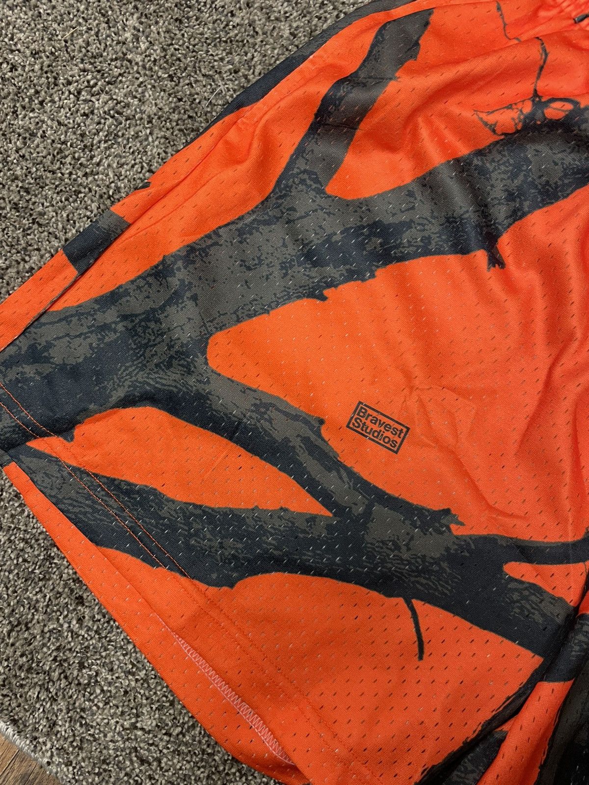 Bravest Studios Orange Shorts - store Size Large